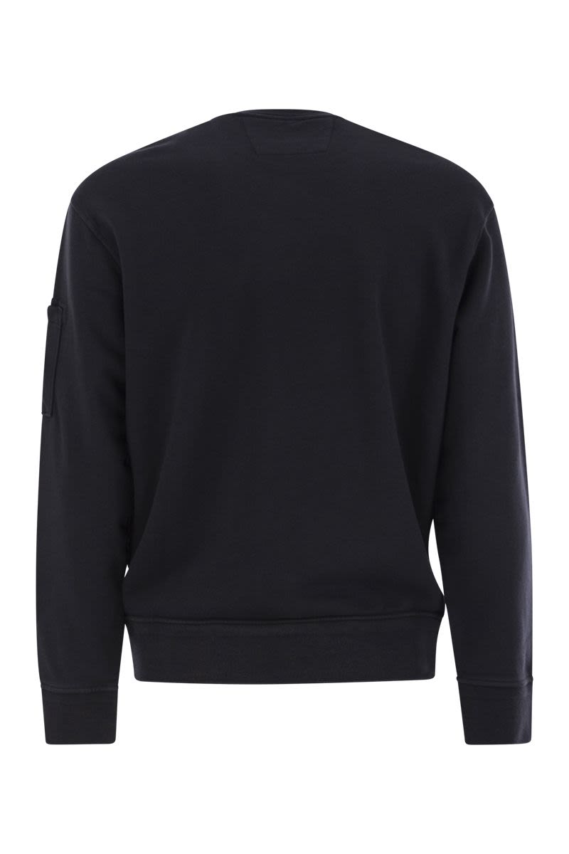 C.P.COMPANY Cotton Sweatshirt with Lens