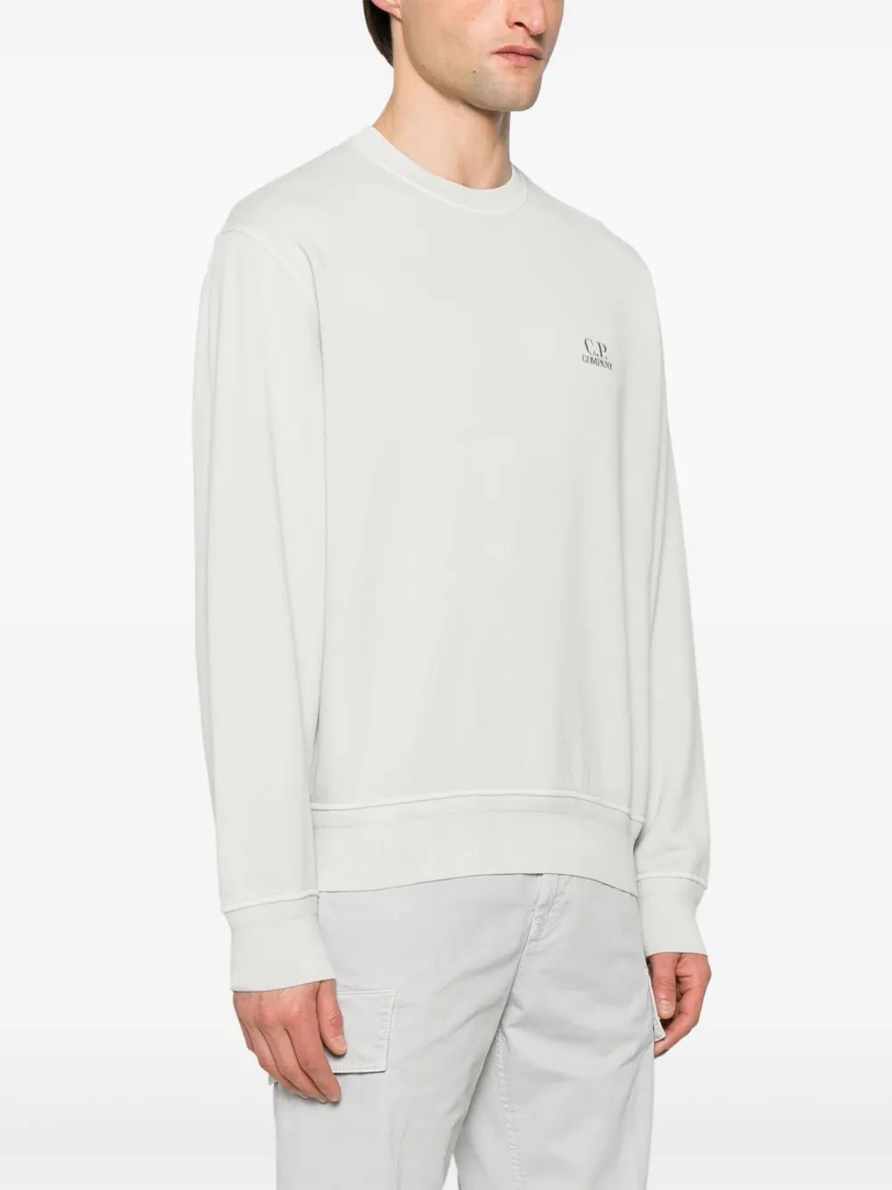 C.P.COMPANY Men's Classic Crew Neck Sweatshirt