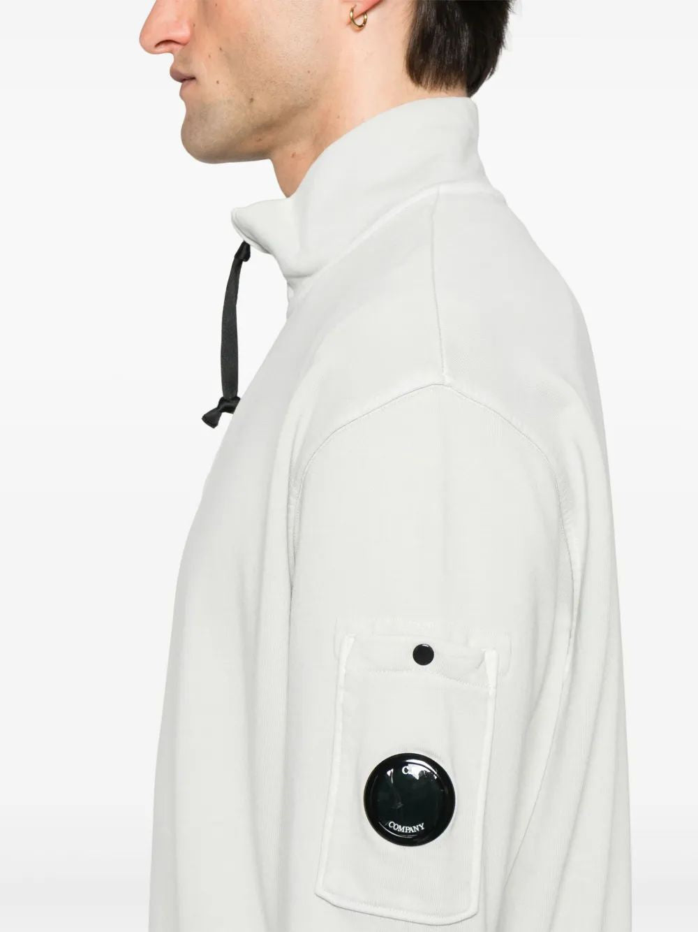 C.P.COMPANY Lens Detailed Mini Sweatshirt for Men