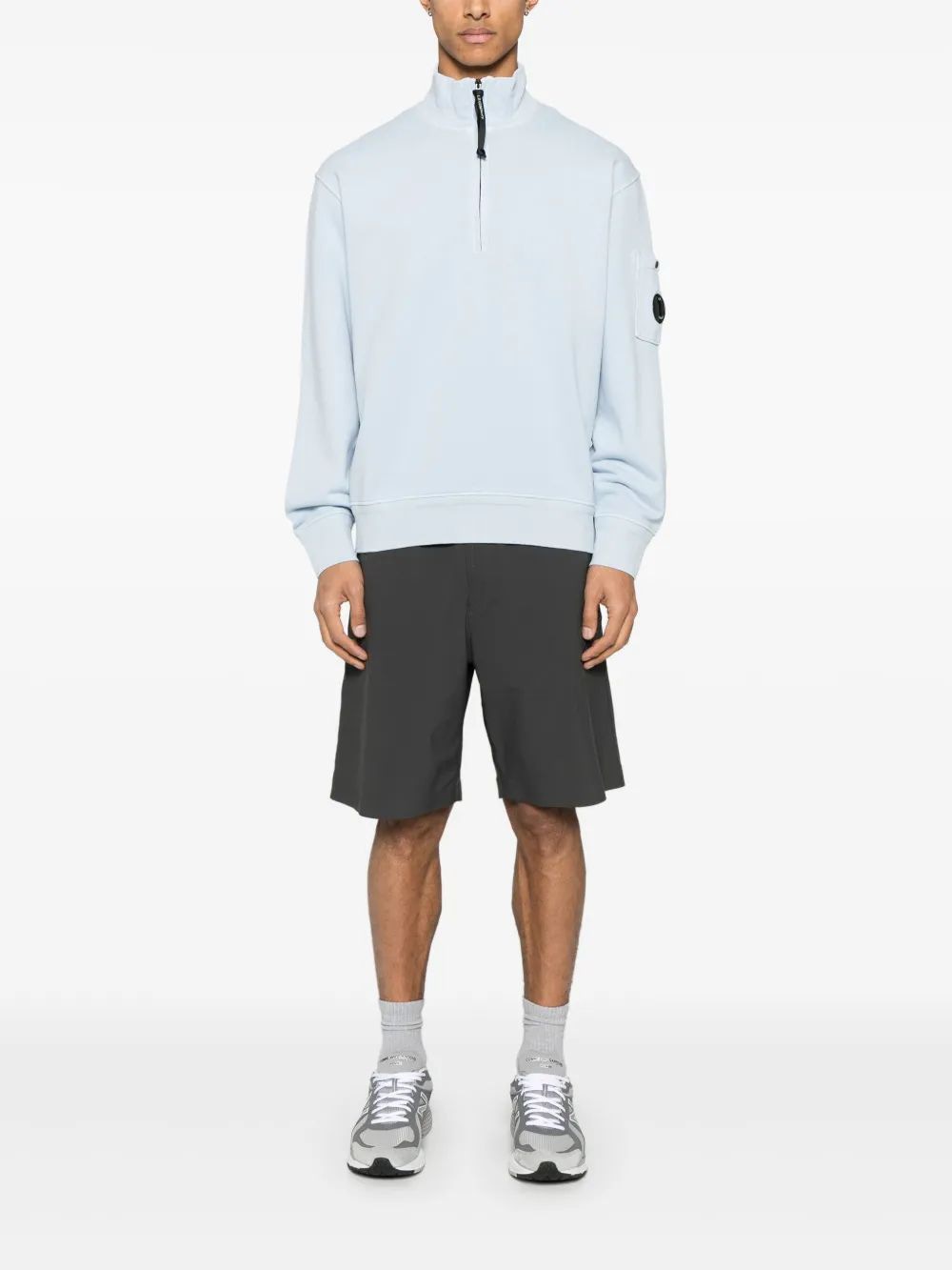 C.P.COMPANY Lens Detailed Mini Sweatshirt for Men