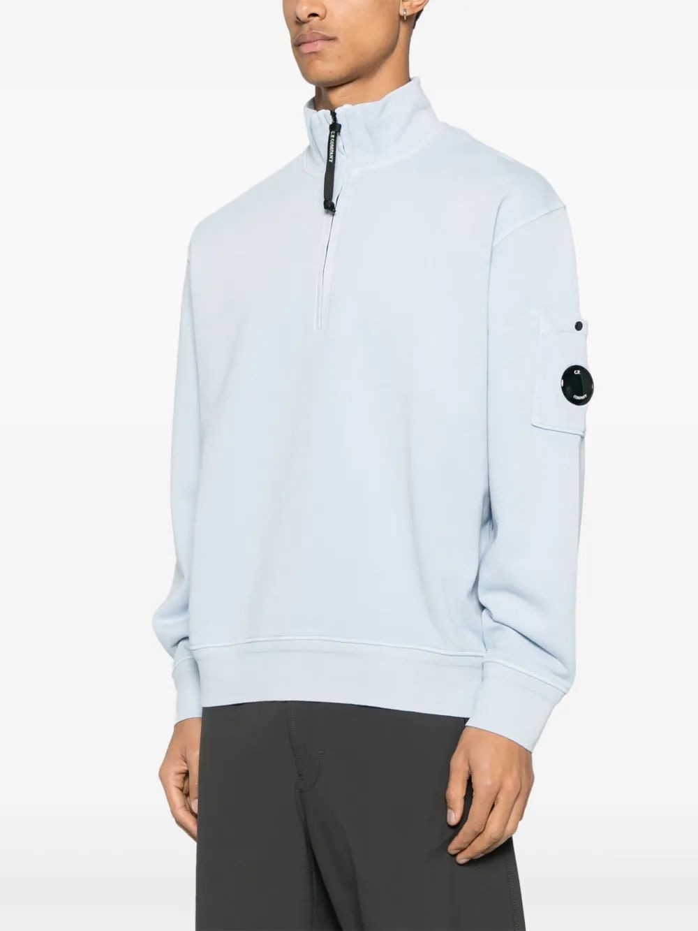 C.P.COMPANY Lens Detailed Mini Sweatshirt for Men