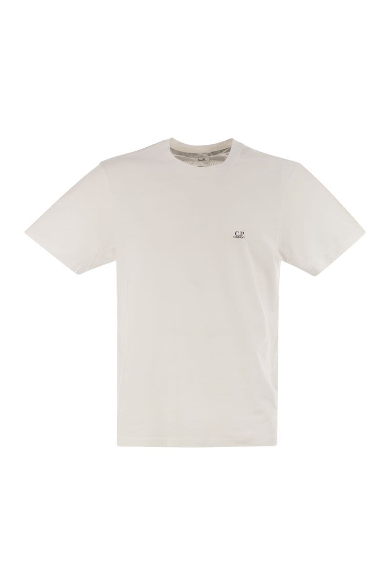 C.P.COMPANY Men's Cotton T-Shirt with Back Print