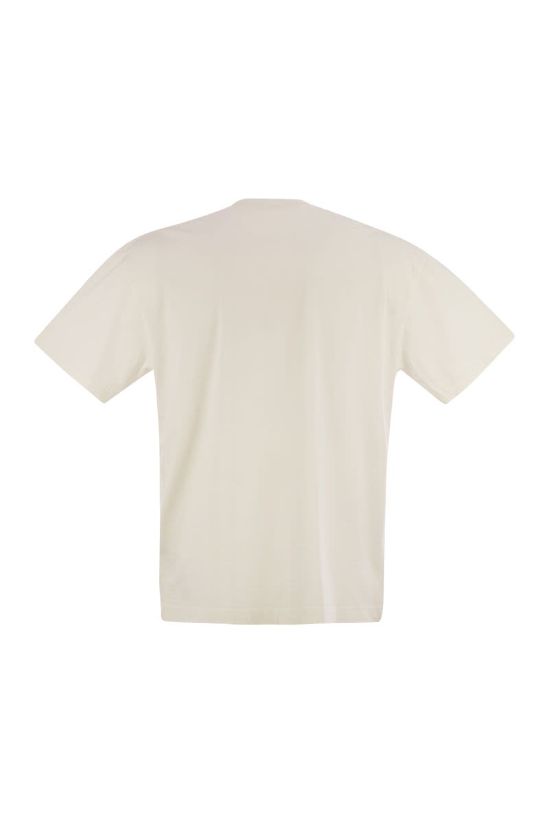 C.P.COMPANY Men's Graphic Cotton T-Shirt - Regular Fit