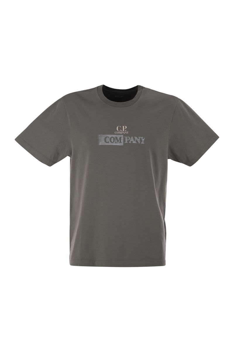 C.P.COMPANY Cotton T-Shirt with Print