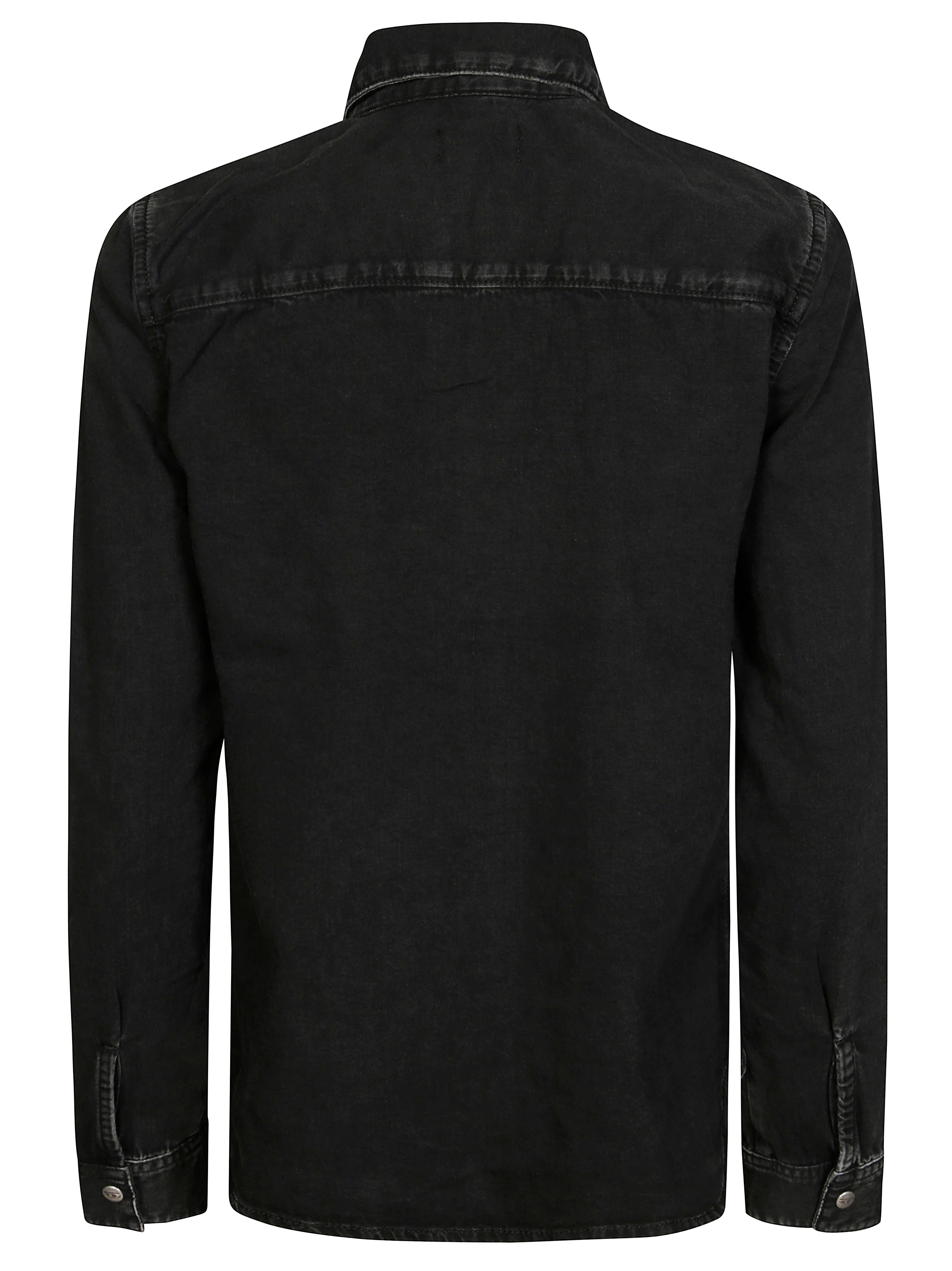 DIESEL Men's Trendy Long Sleeve Shirt