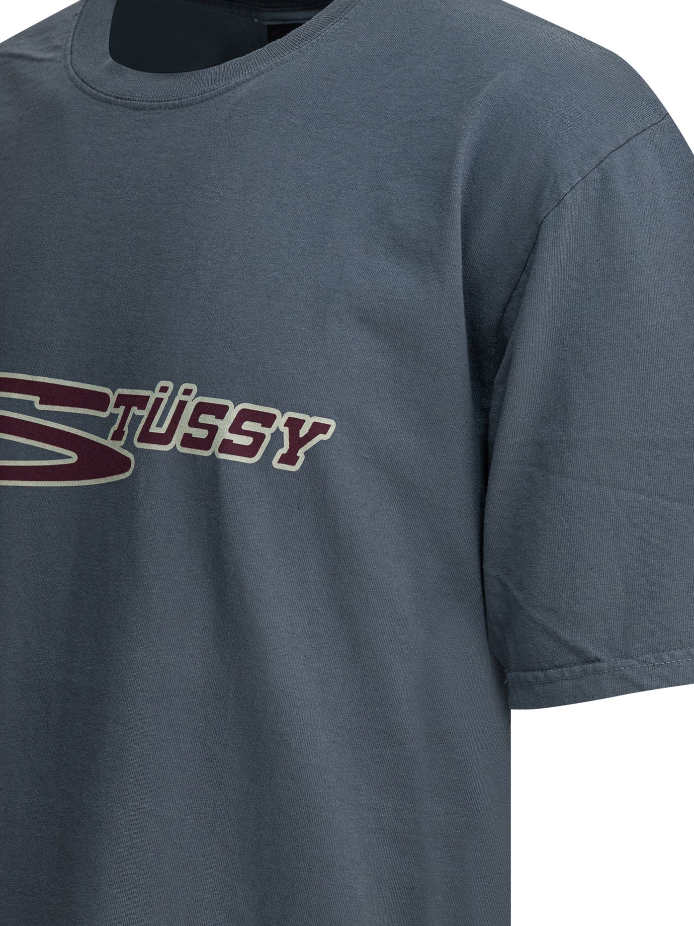 STUSSY Regular Fit Cotton T-Shirt for Men
