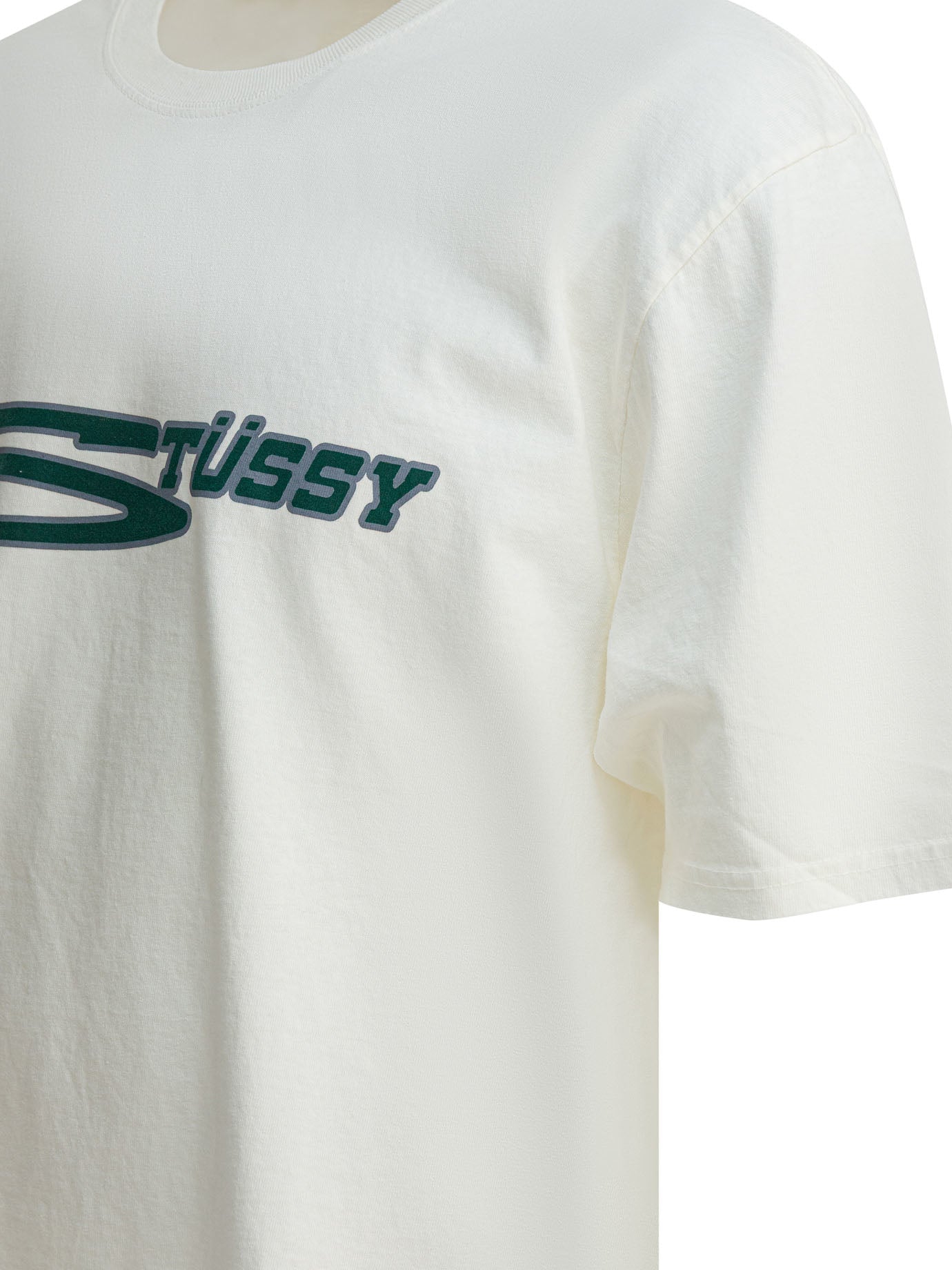 STUSSY Regular Fit Cotton T-Shirt for Men