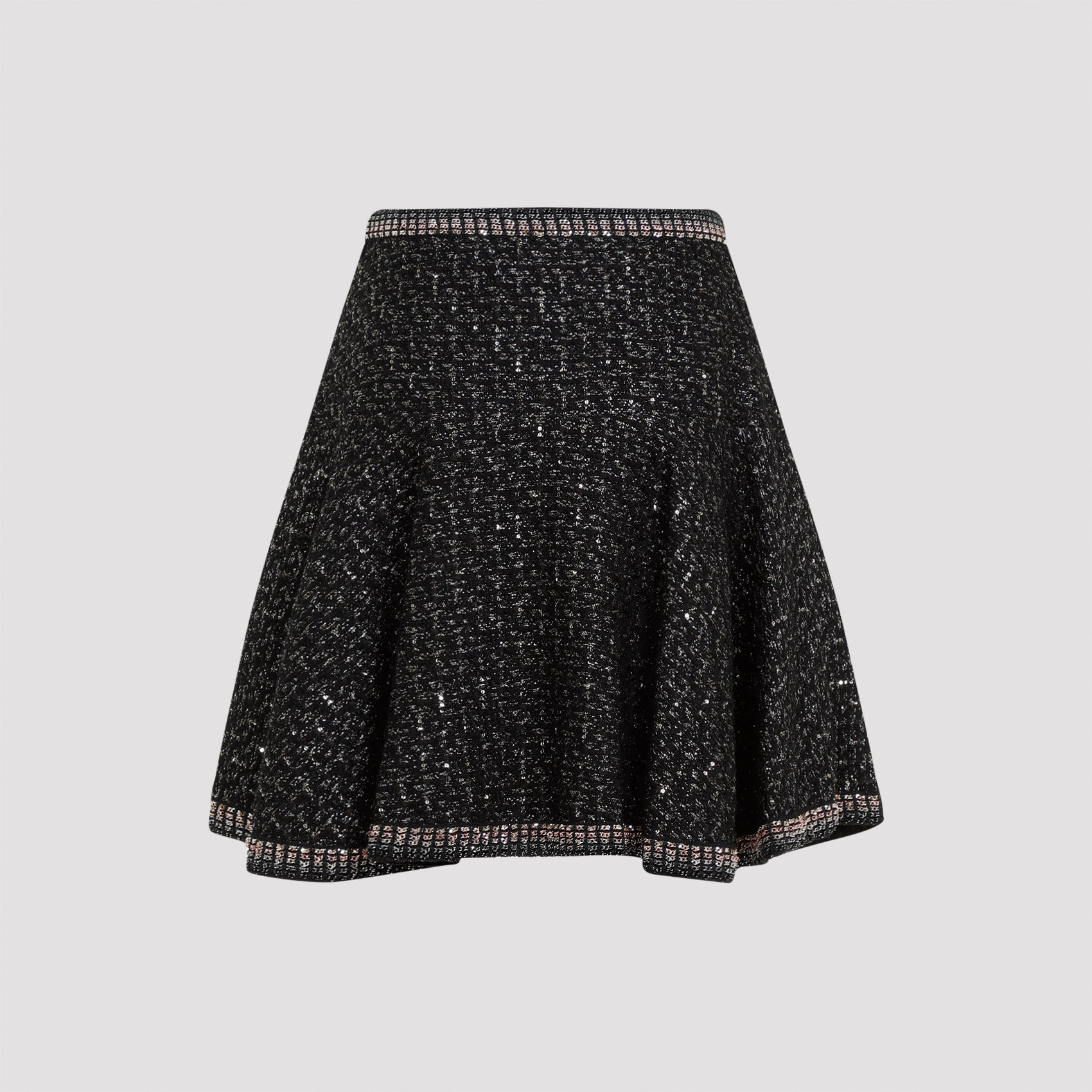 GIAMBATTISTA VALLI Chic Boucle Loop Mini Skirt for Men