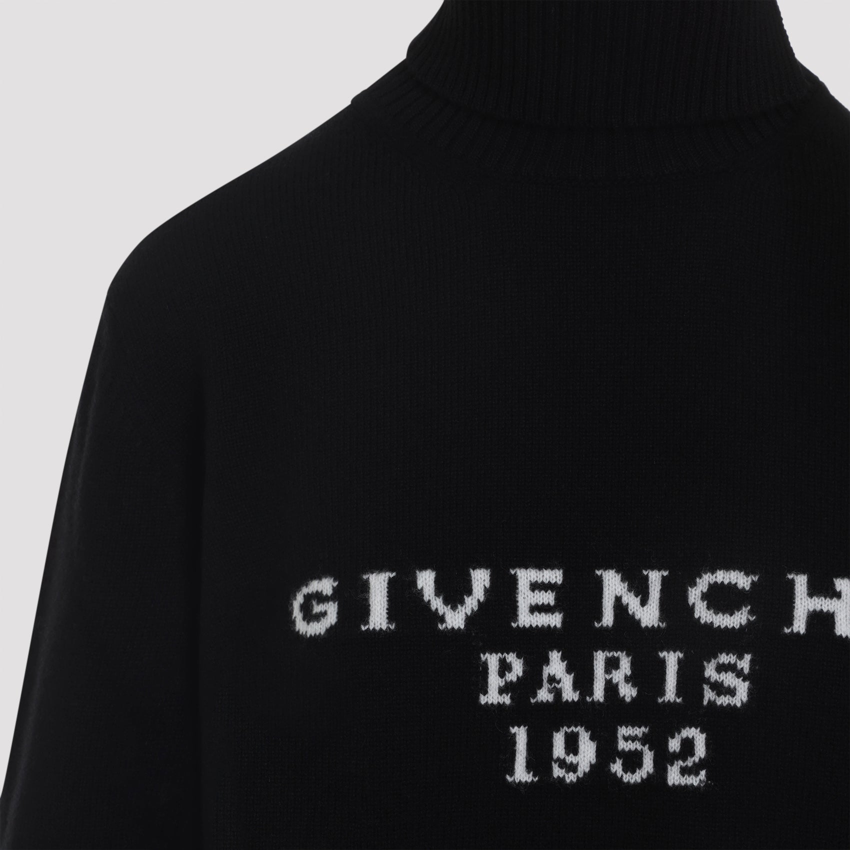 GIVENCHY High Neck Cashmere Blend Sweater