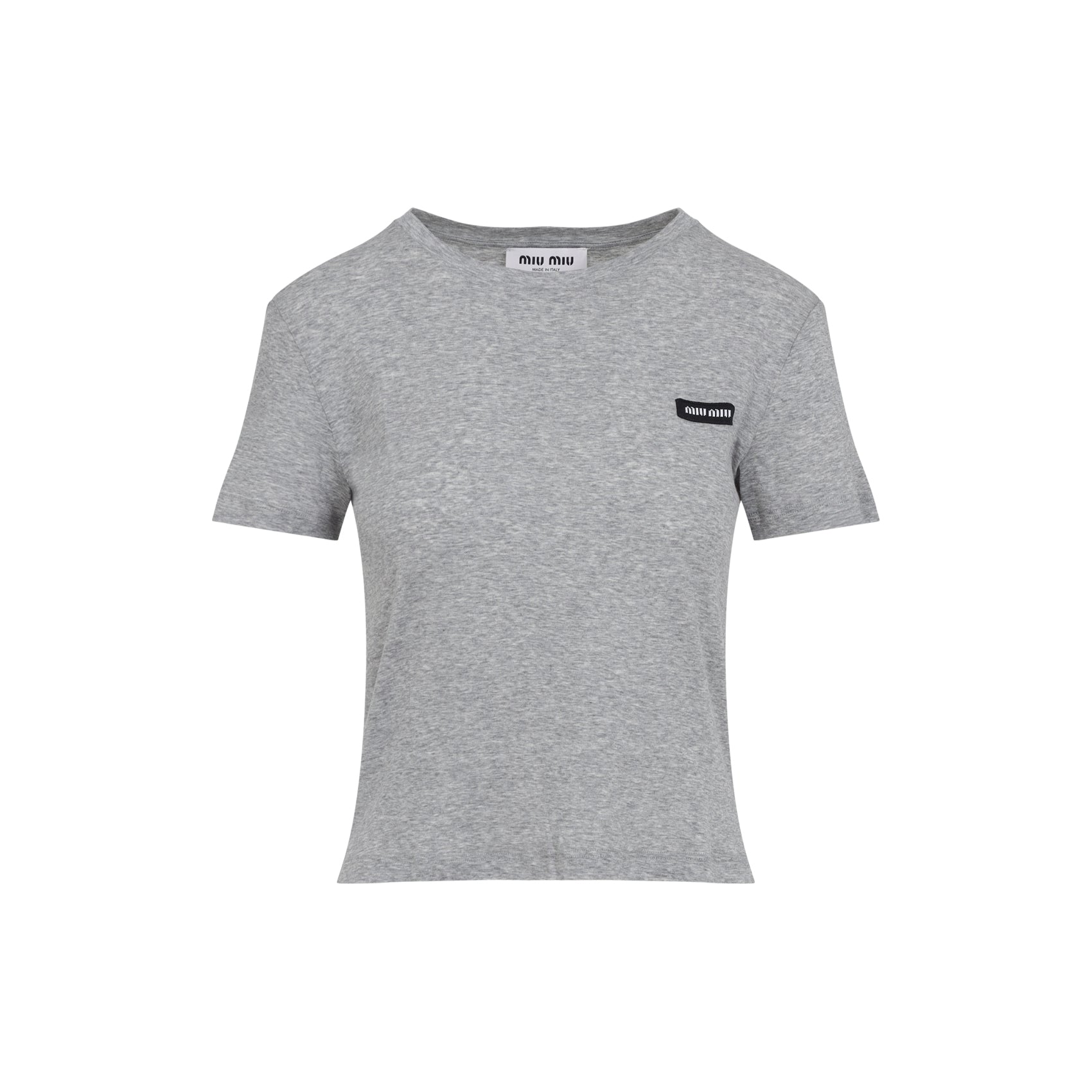 MIU MIU Classic Cotton T-Shirt for Men - SS26 Edition