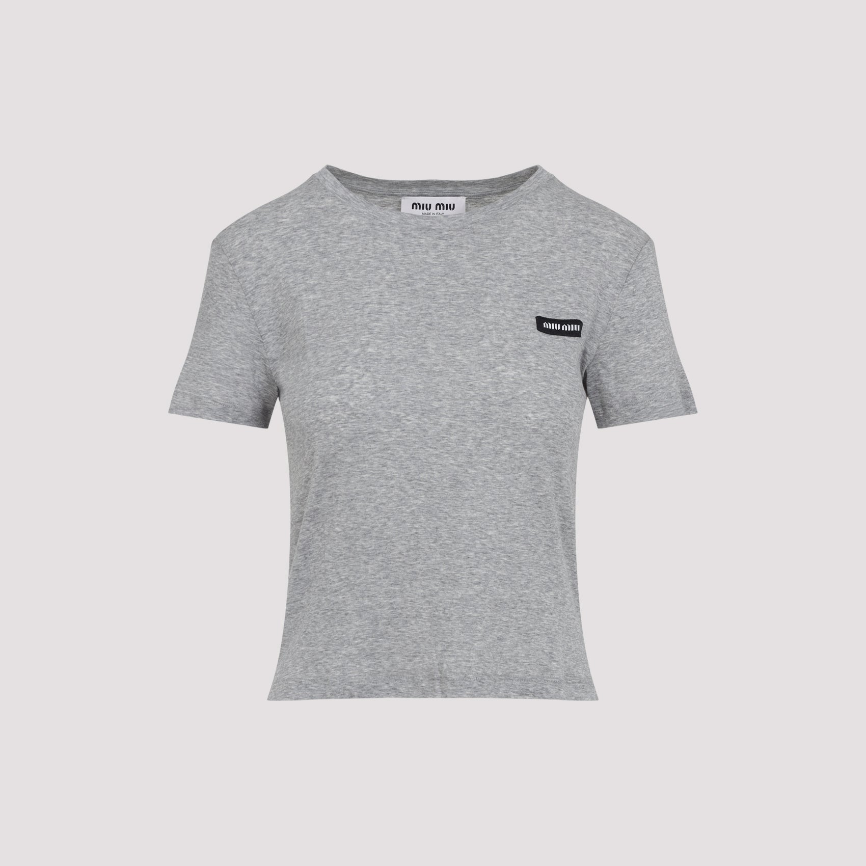 MIU MIU Classic Cotton T-Shirt for Men - SS26 Edition