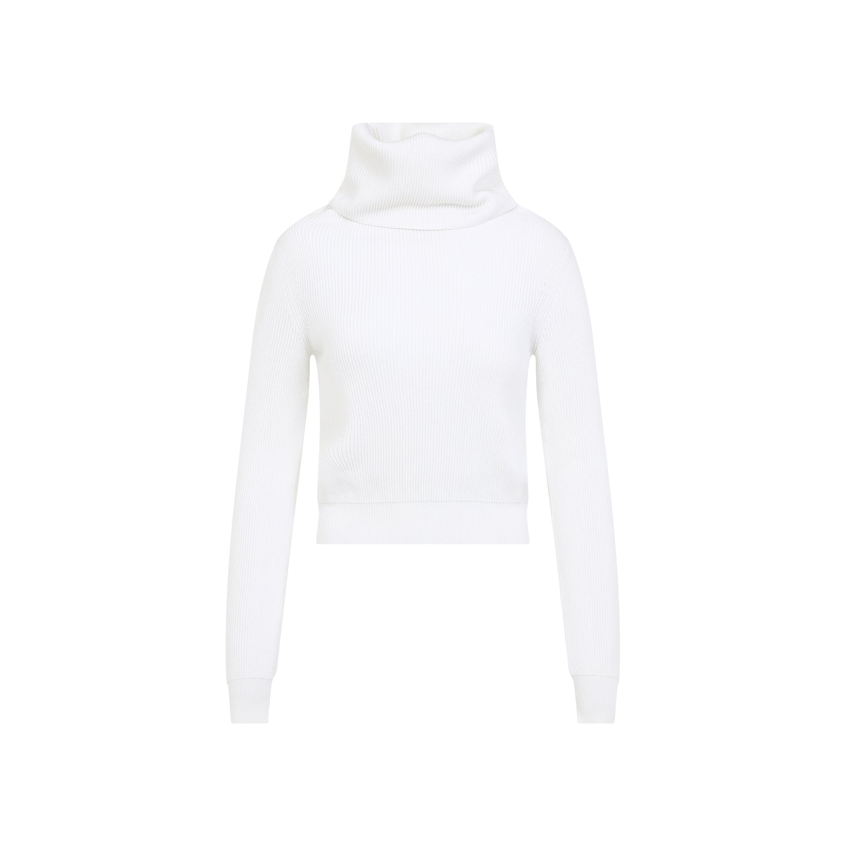 ALAÏA Hooded Long Sleeves Top