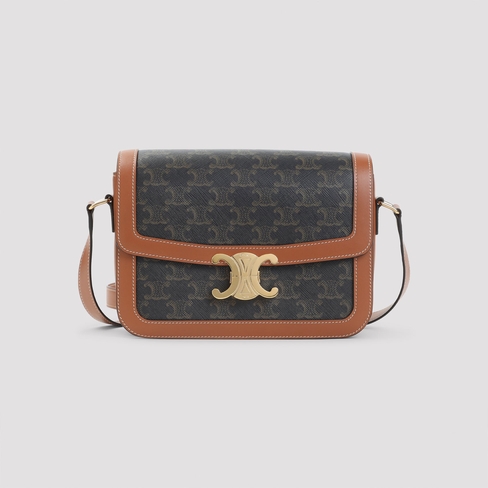 CELINE Triomphe Mini Shoulder Handbag