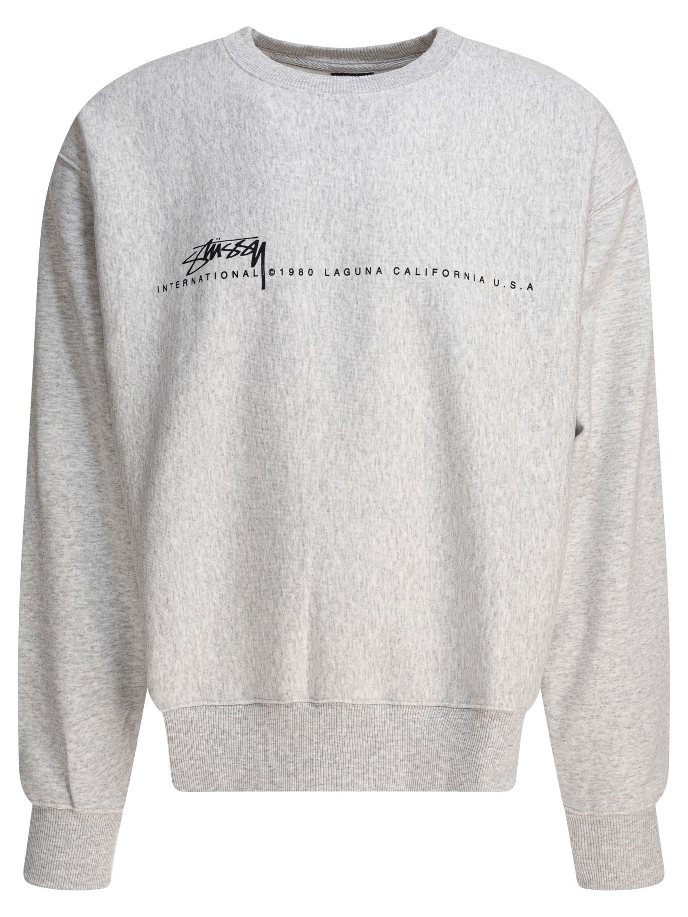 STUSSY Men's Relaxed Fit Polyester Sweatshirt - SS25 Collection