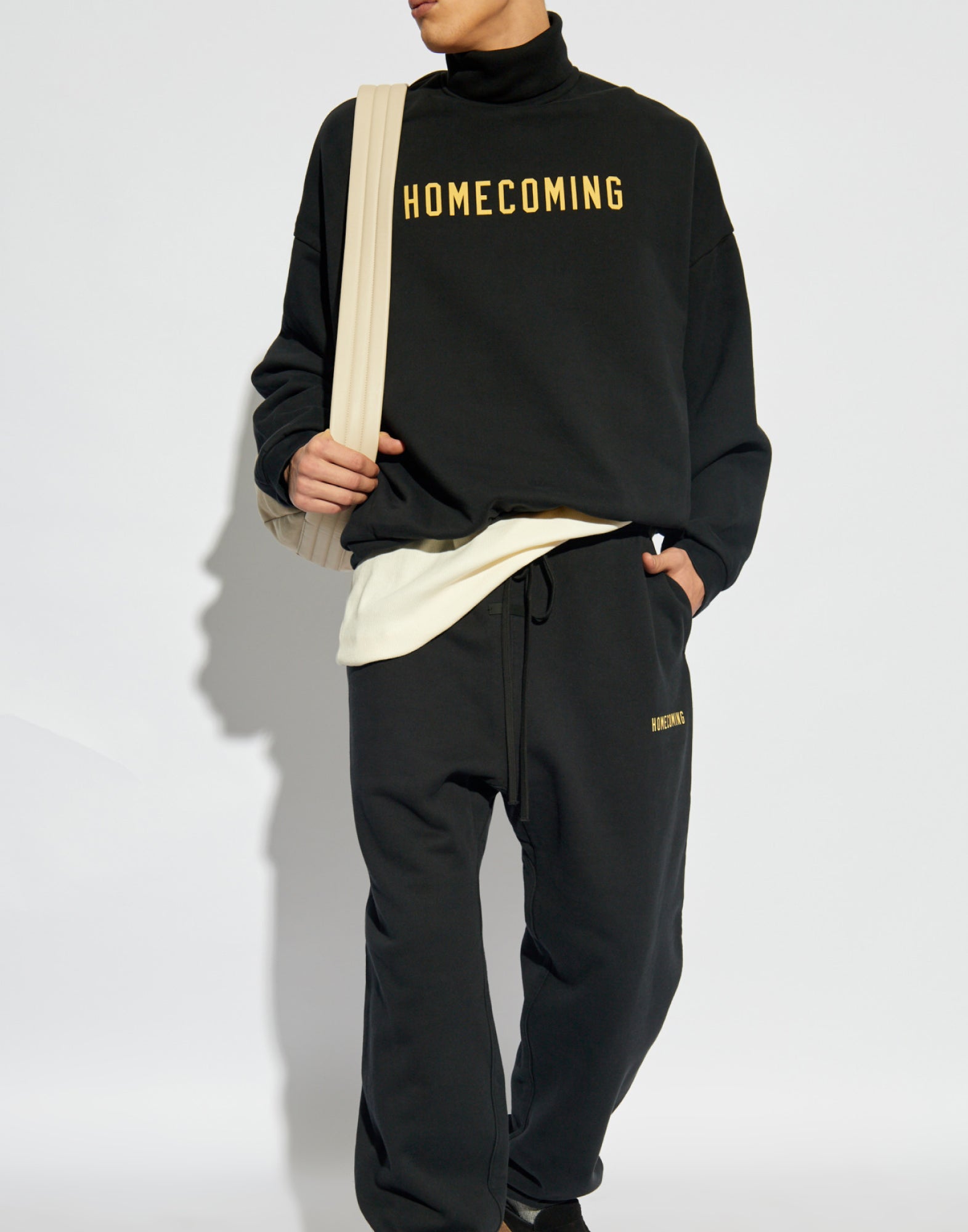 FEAR OF GOD Heavy Fleece Turtleneck Sweatshirt for Men