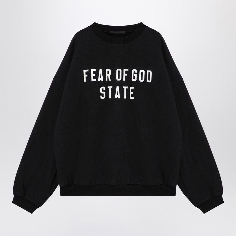 FEAR OF GOD Embroidered Logo Crew-Neck Sweatshirt for Men