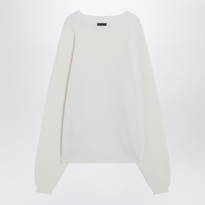 FEAR OF GOD ESSENTIALS Men's Cloud Nylon-Blend Crewneck Sweater