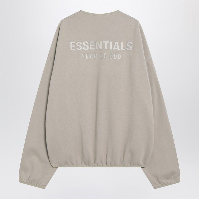 FEAR OF GOD ESSENTIALS Men's Mini Crewneck Brushed Cotton Sweatshirt