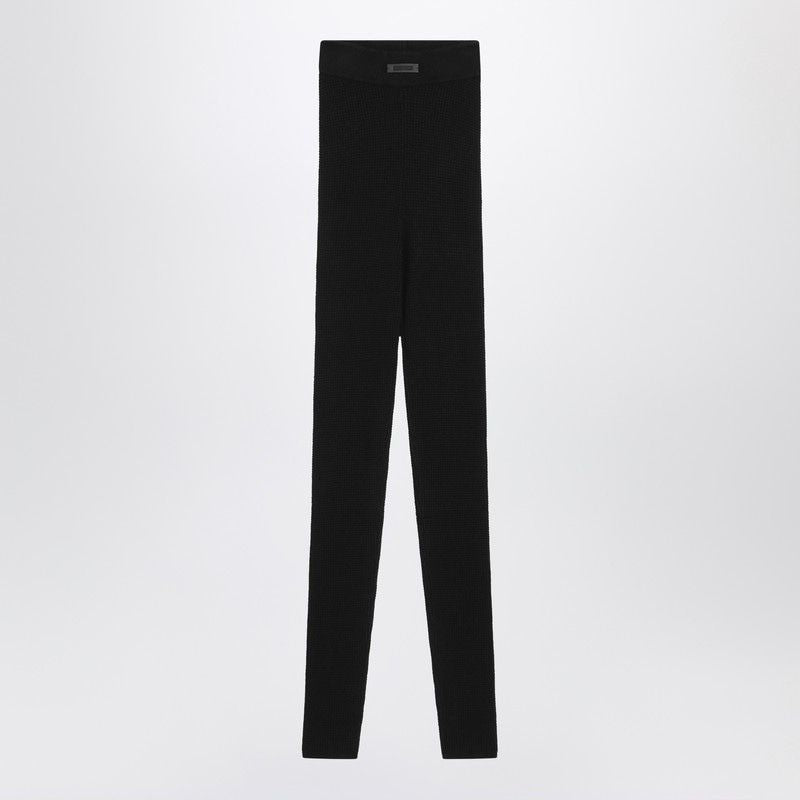 FEAR OF GOD ESSENTIALS Stretch Waffle Leggings with Ribbed Waistband for Women