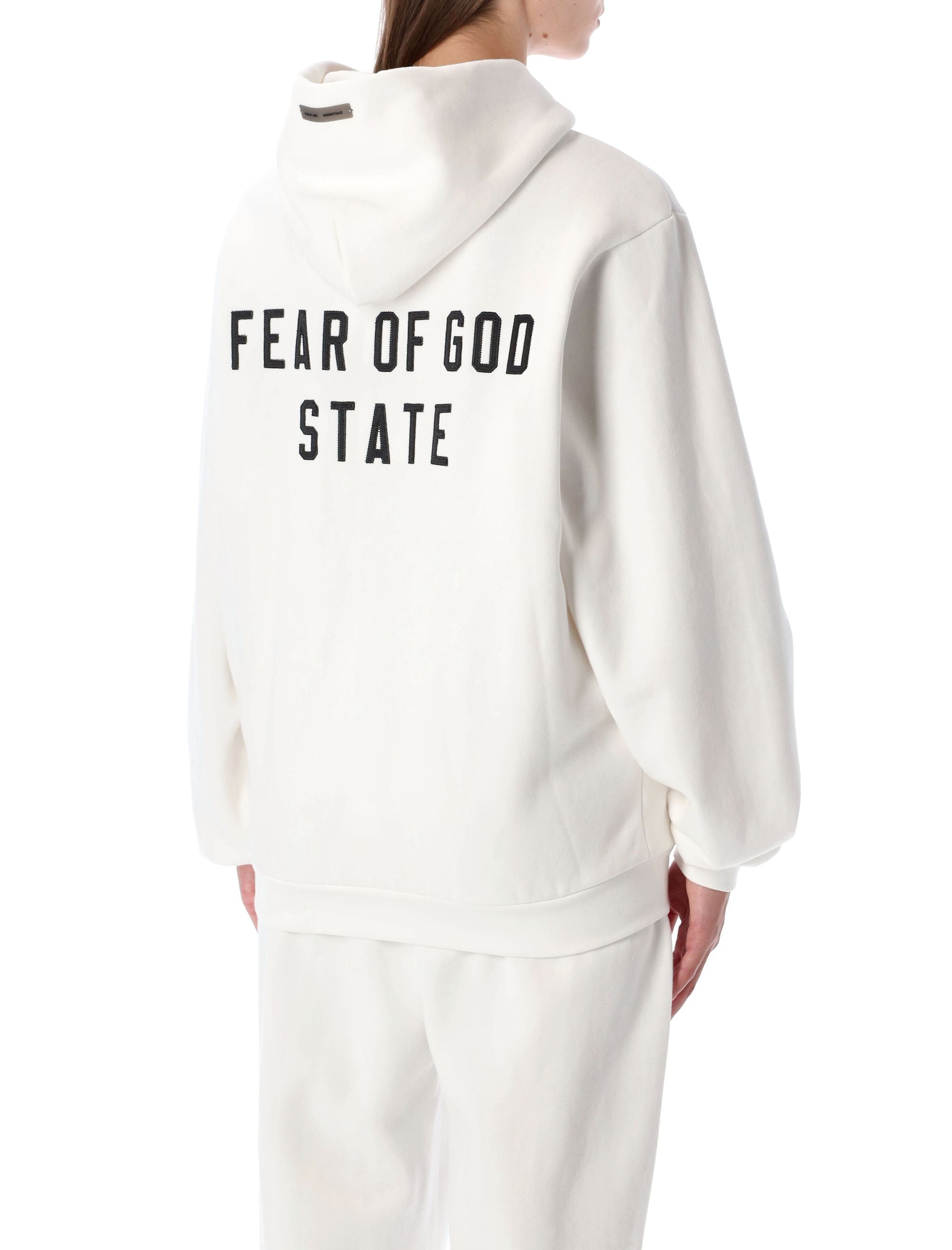 FEAR OF GOD ESSENTIALS 90s Fit Zip-Up Hoodie for Women