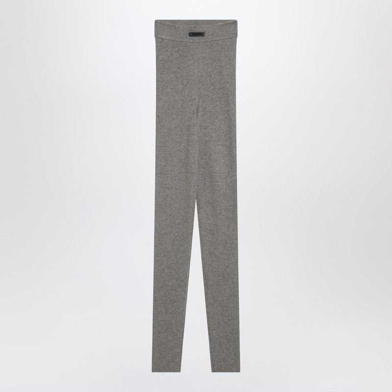 FEAR OF GOD ESSENTIALS Ribbed Women's Leggings with High Elasticated Waistband