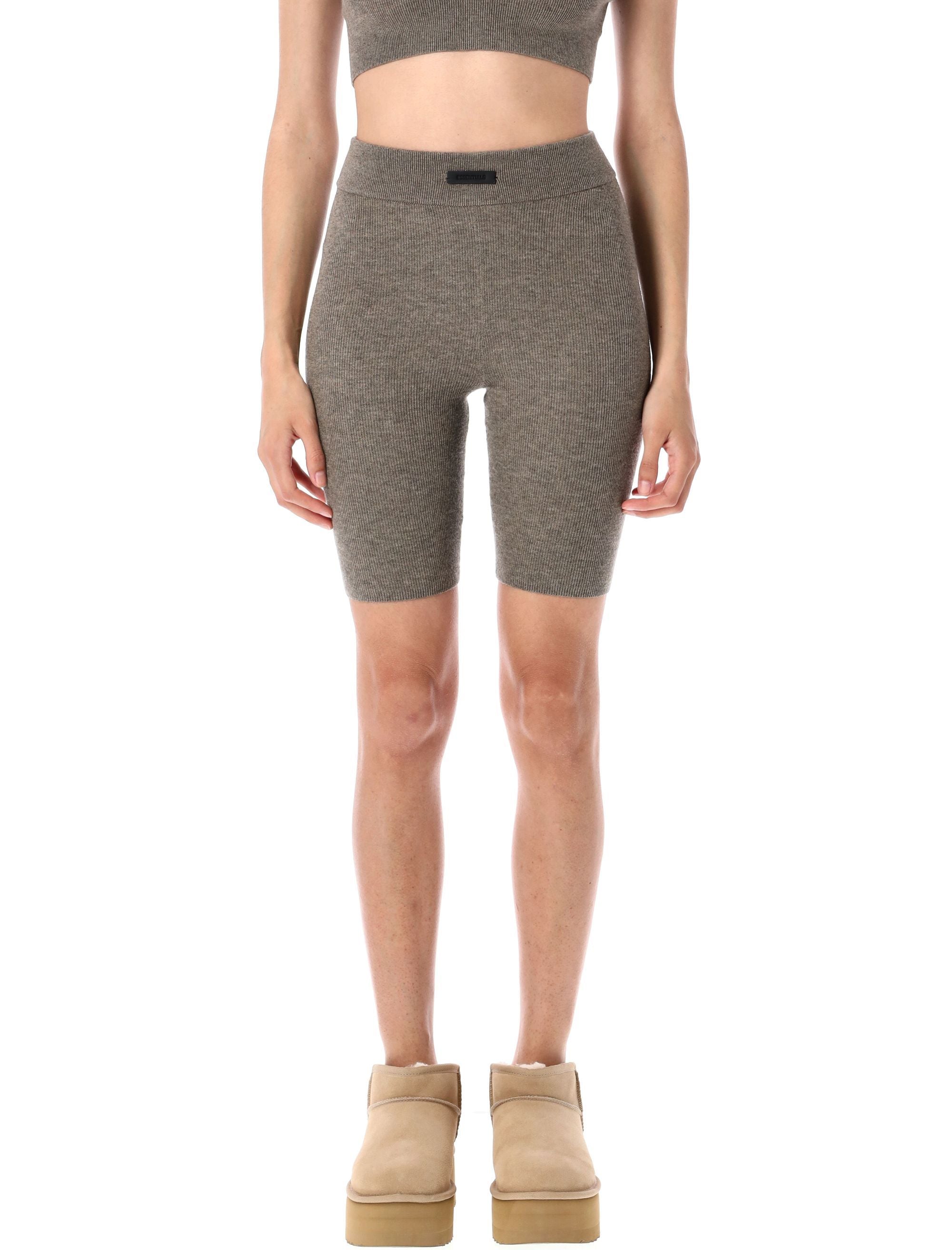 FEAR OF GOD ESSENTIALS Soft Rib Biker Shorts for Women