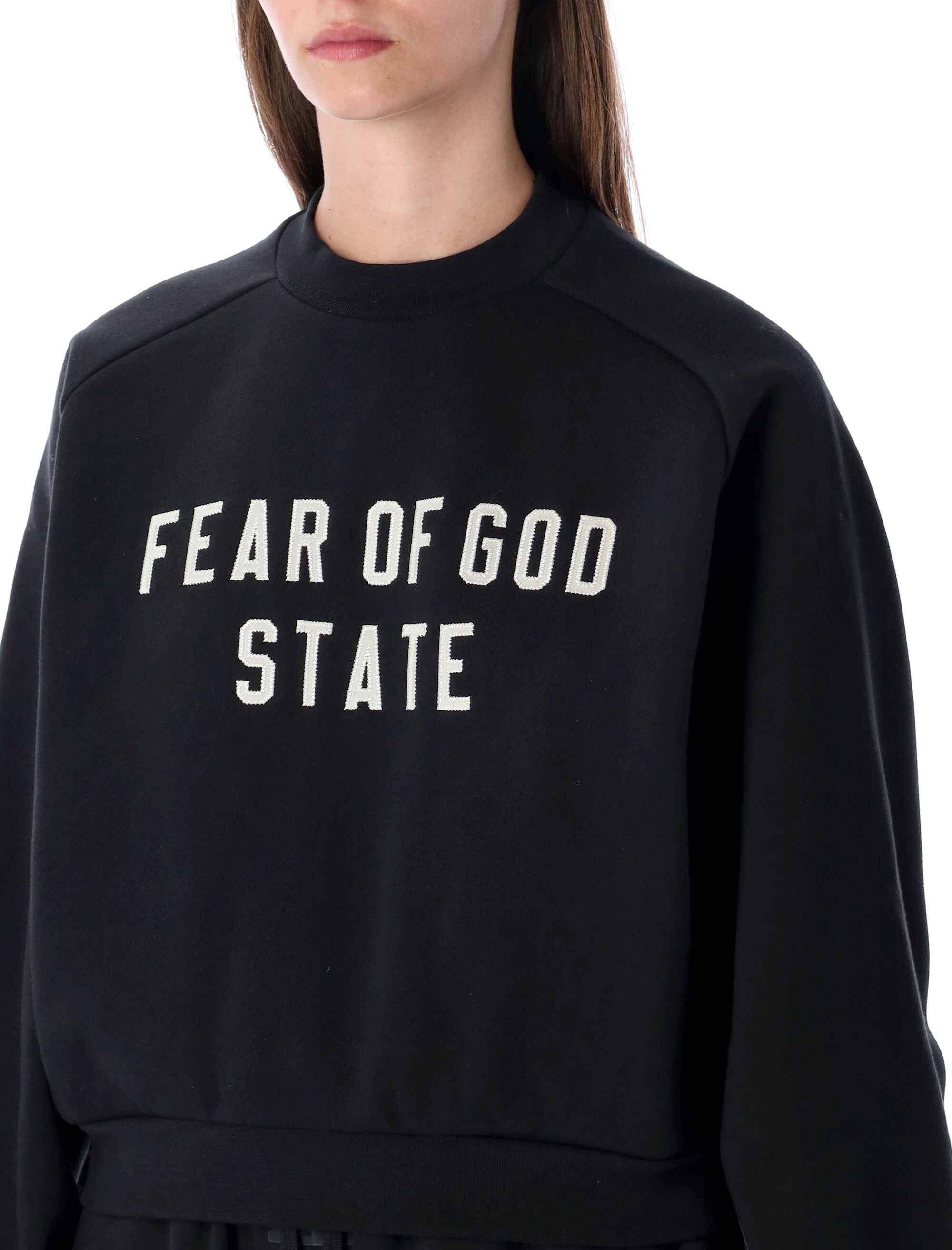 Fear of God Essentials Women's Sweatshirt - Relaxed Fit, Size S