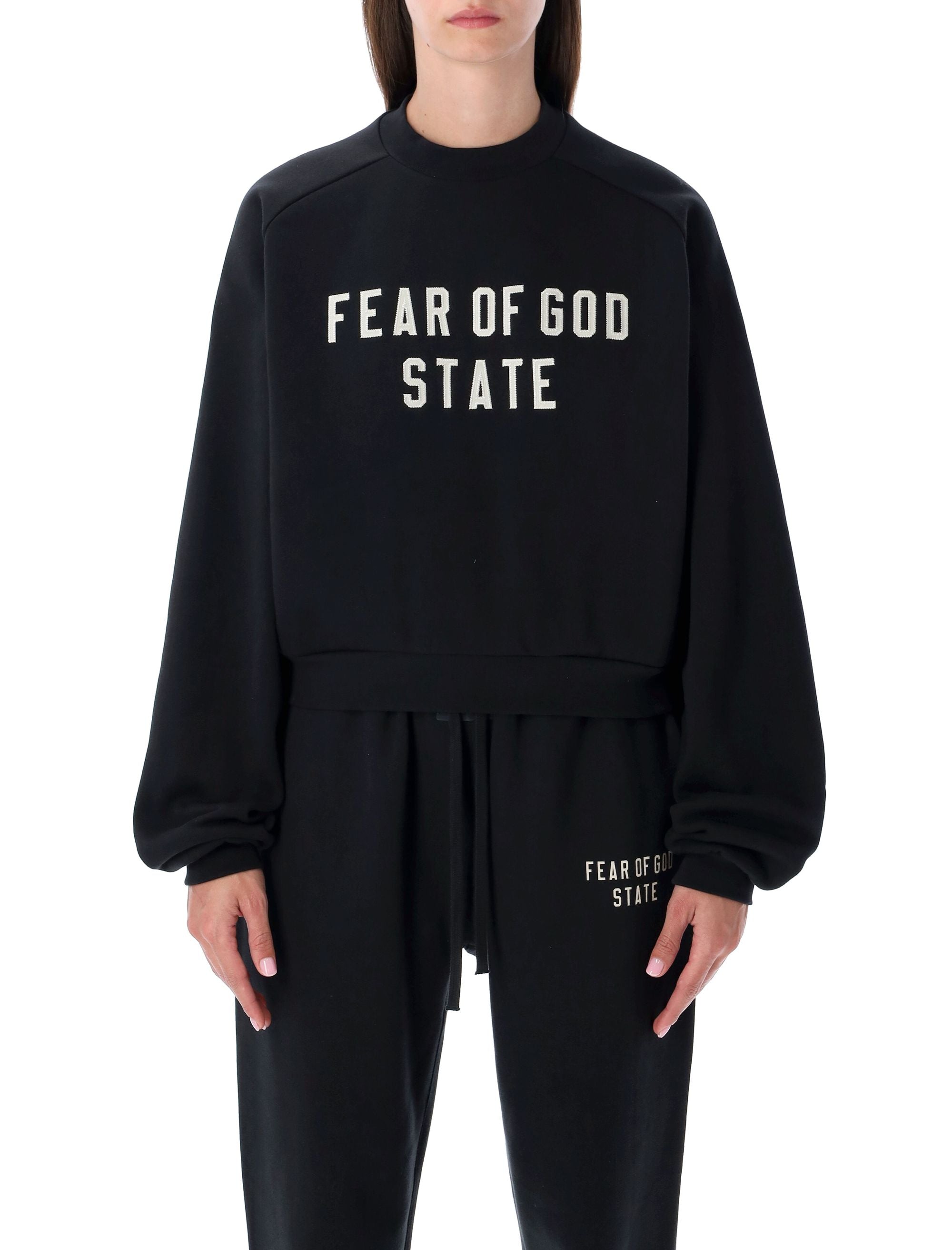 Fear of God Essentials Women's Sweatshirt - Relaxed Fit, Size S