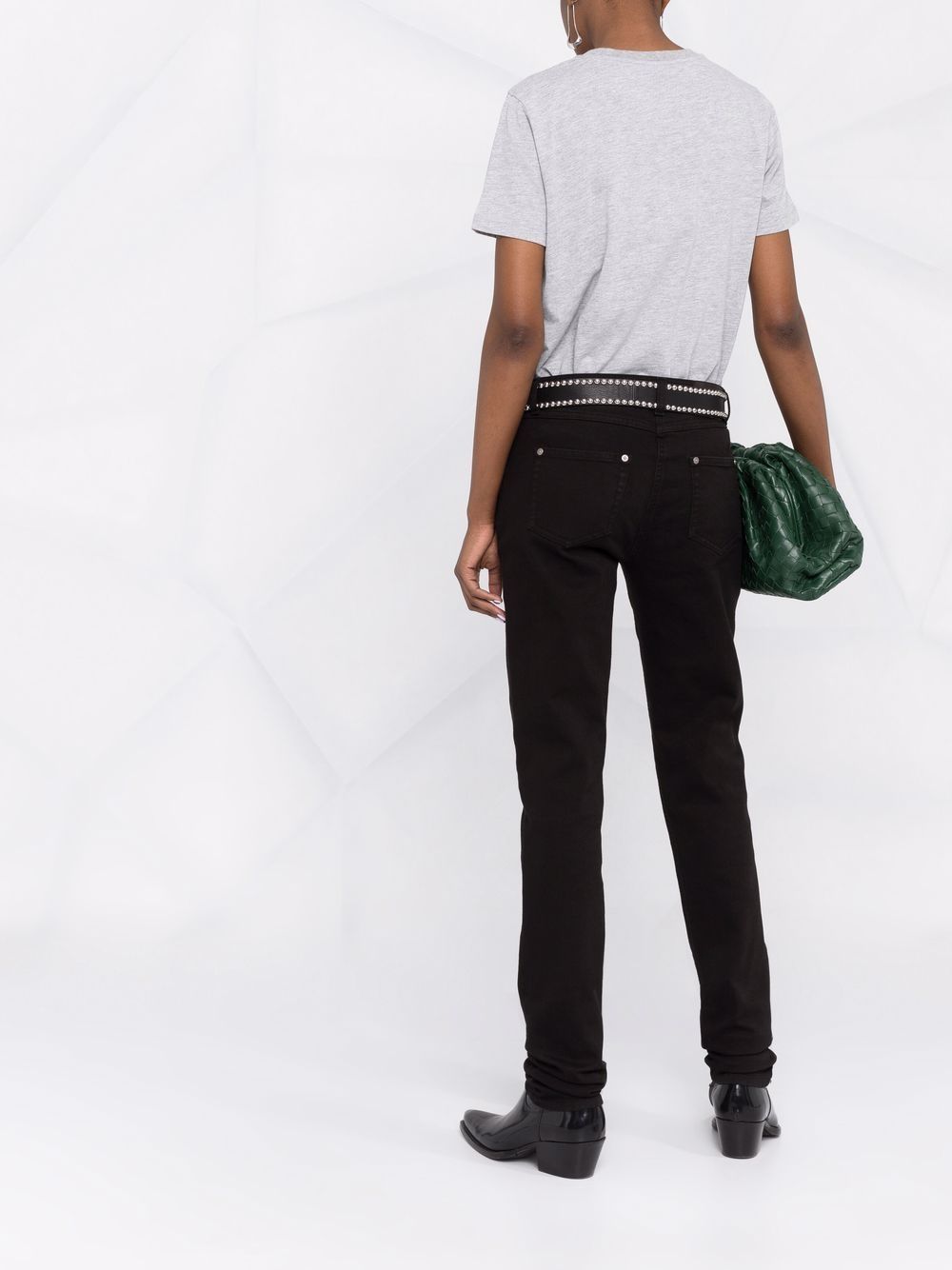 ETRO Floral-Embroidered Skinny Jeans for Women