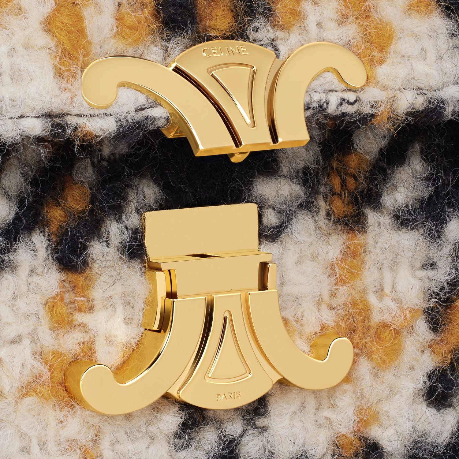 CELINE Triomphe Mini Shoulder Handbag