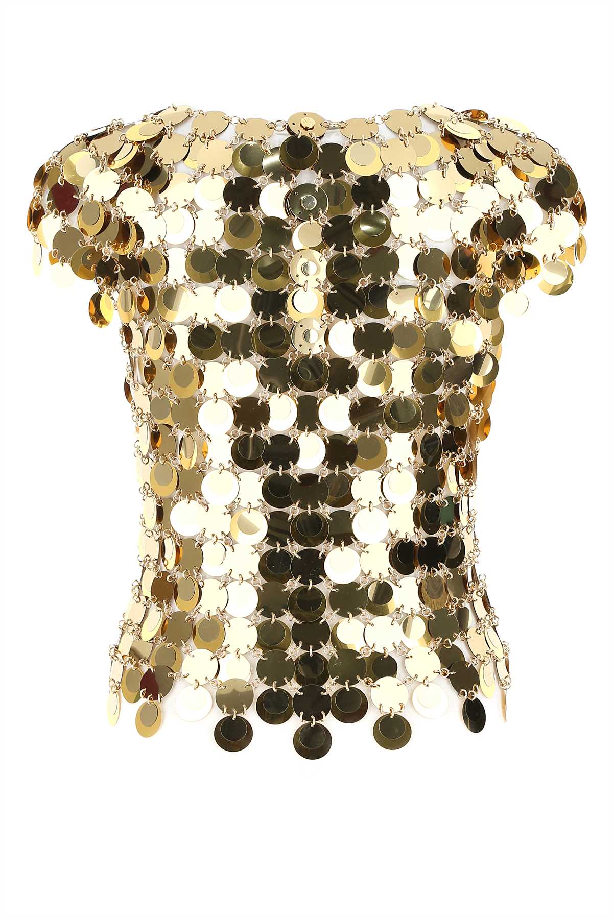 PACO RABANNE Glamorous Sequin Mini Top