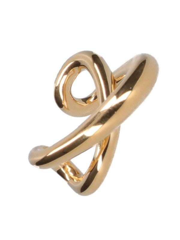 CHARLOTTE CHESNAIS Initial Ear Cuff - Unique Crossed Design