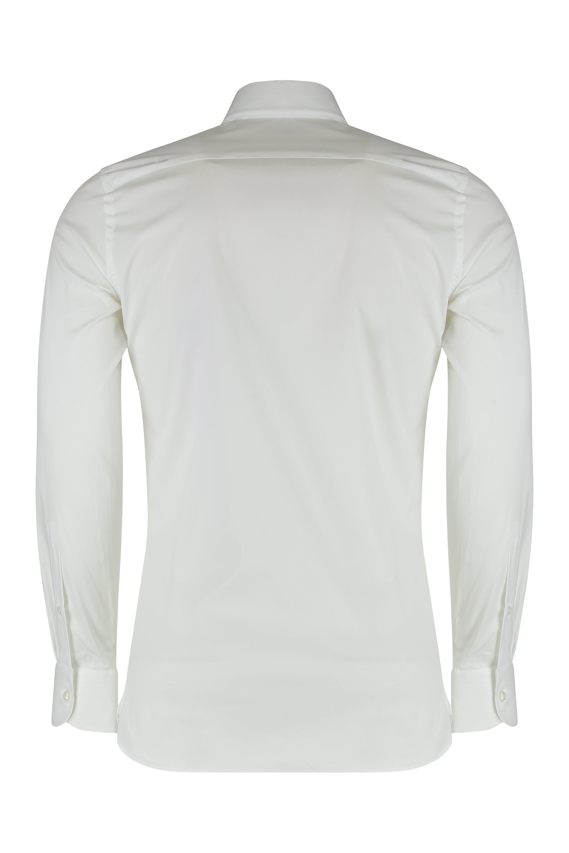 SONRISA Men's Cotton Shirt with Rounded Hem