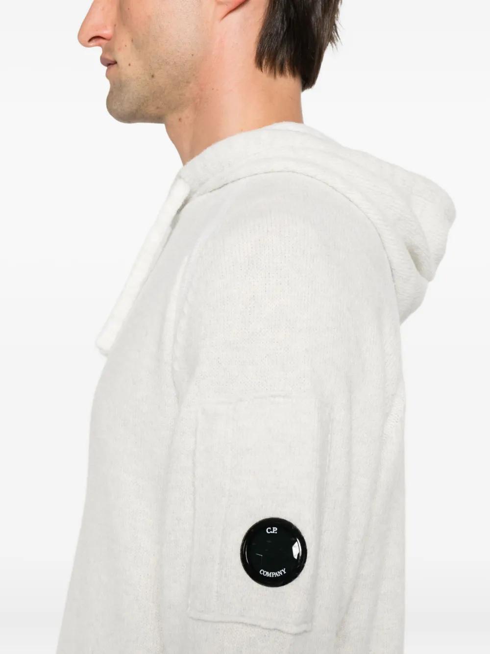 C.P.COMPANY Lens-Detail Pullover Hoodie for Men