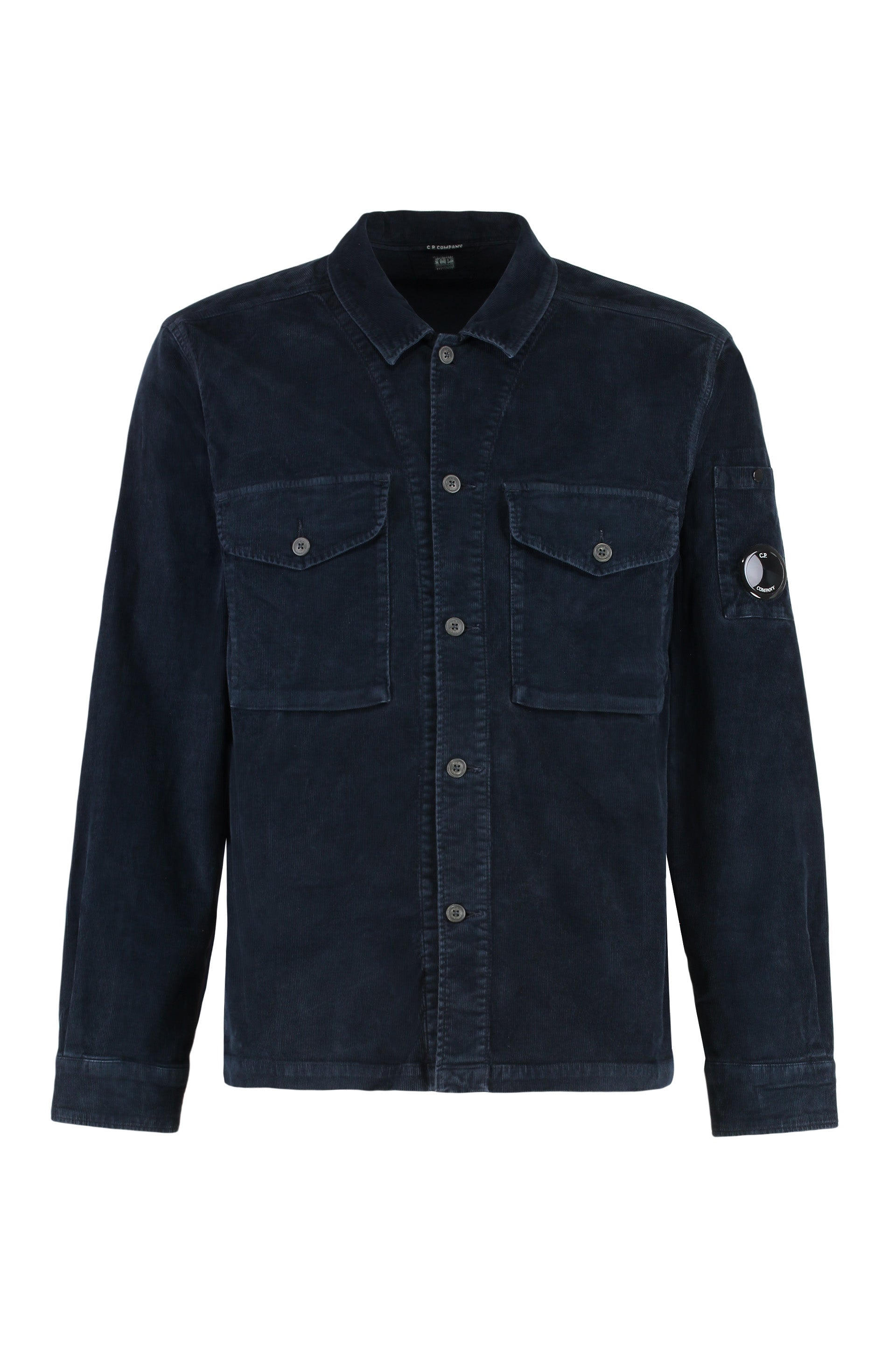 C.P.COMPANY Corduroy Shirt Jacket with Pocket