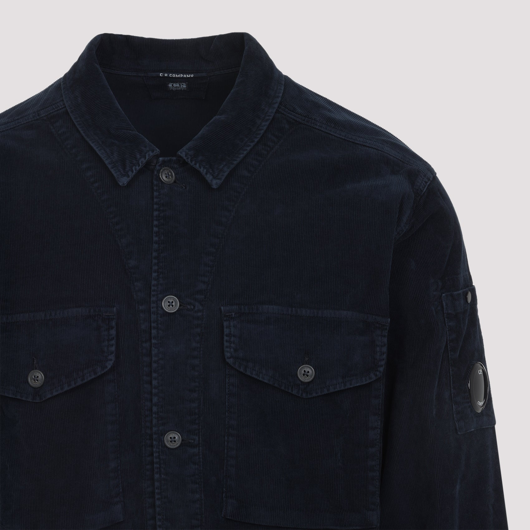 C.P.COMPANY Corduroy Shirt Jacket with Pocket