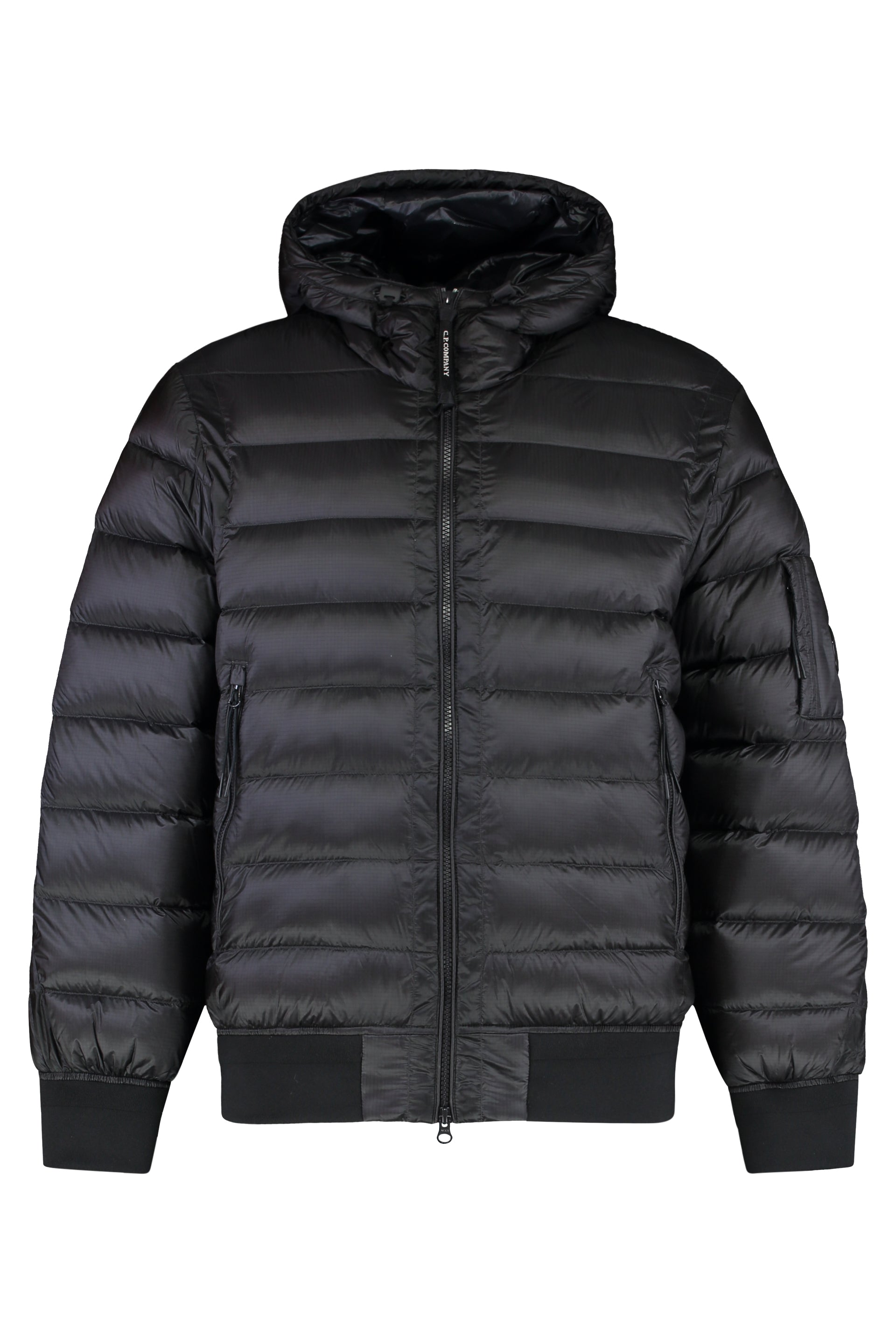 C.P.COMPANY Hooded Full-Zip Down Jacket for Men