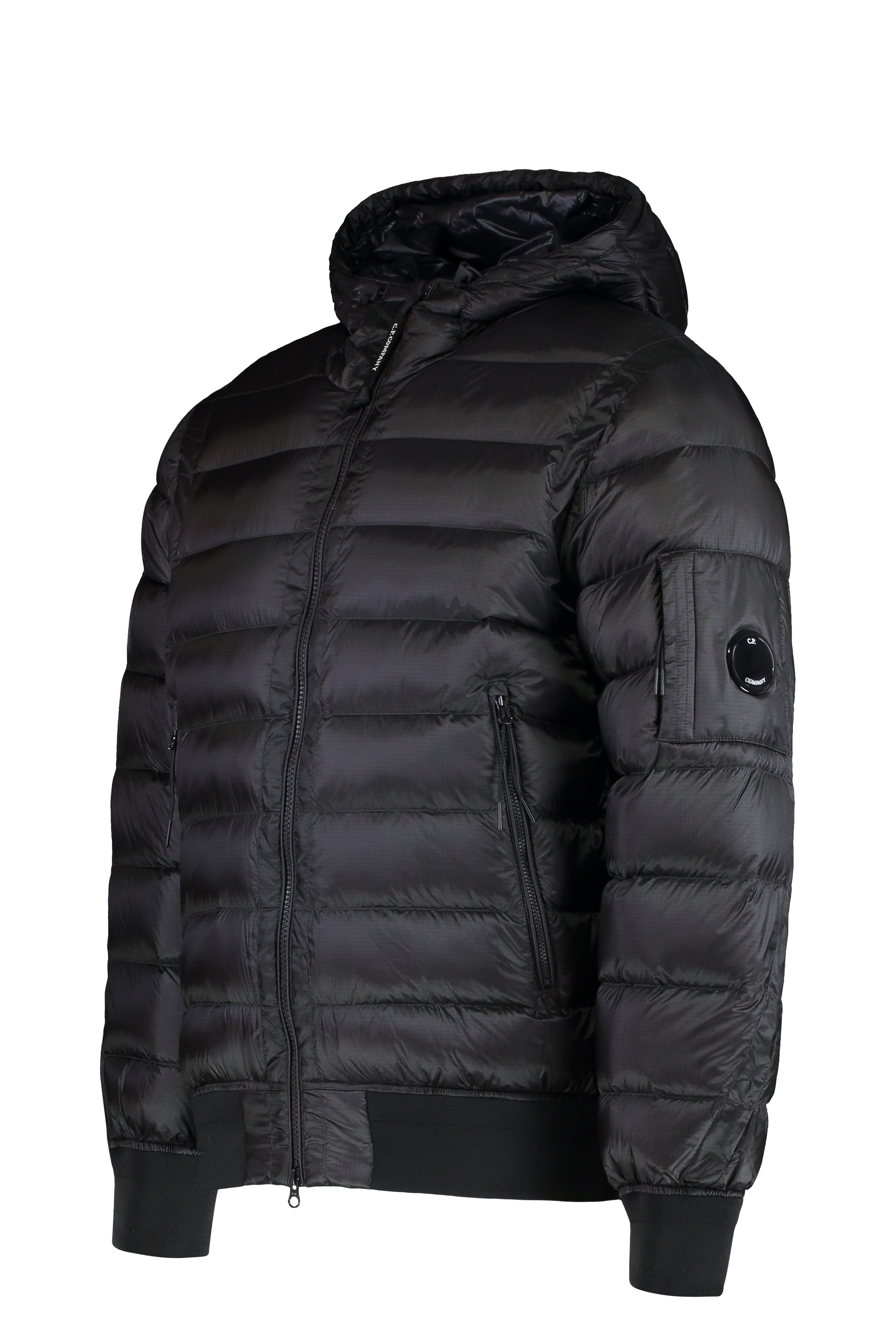C.P.COMPANY Hooded Full-Zip Down Jacket for Men