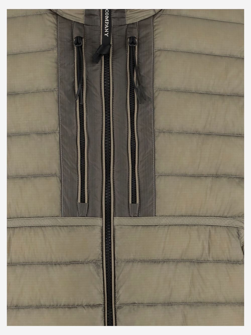 C.P.COMPANY Down Jacket with High Collar for Men - FW25