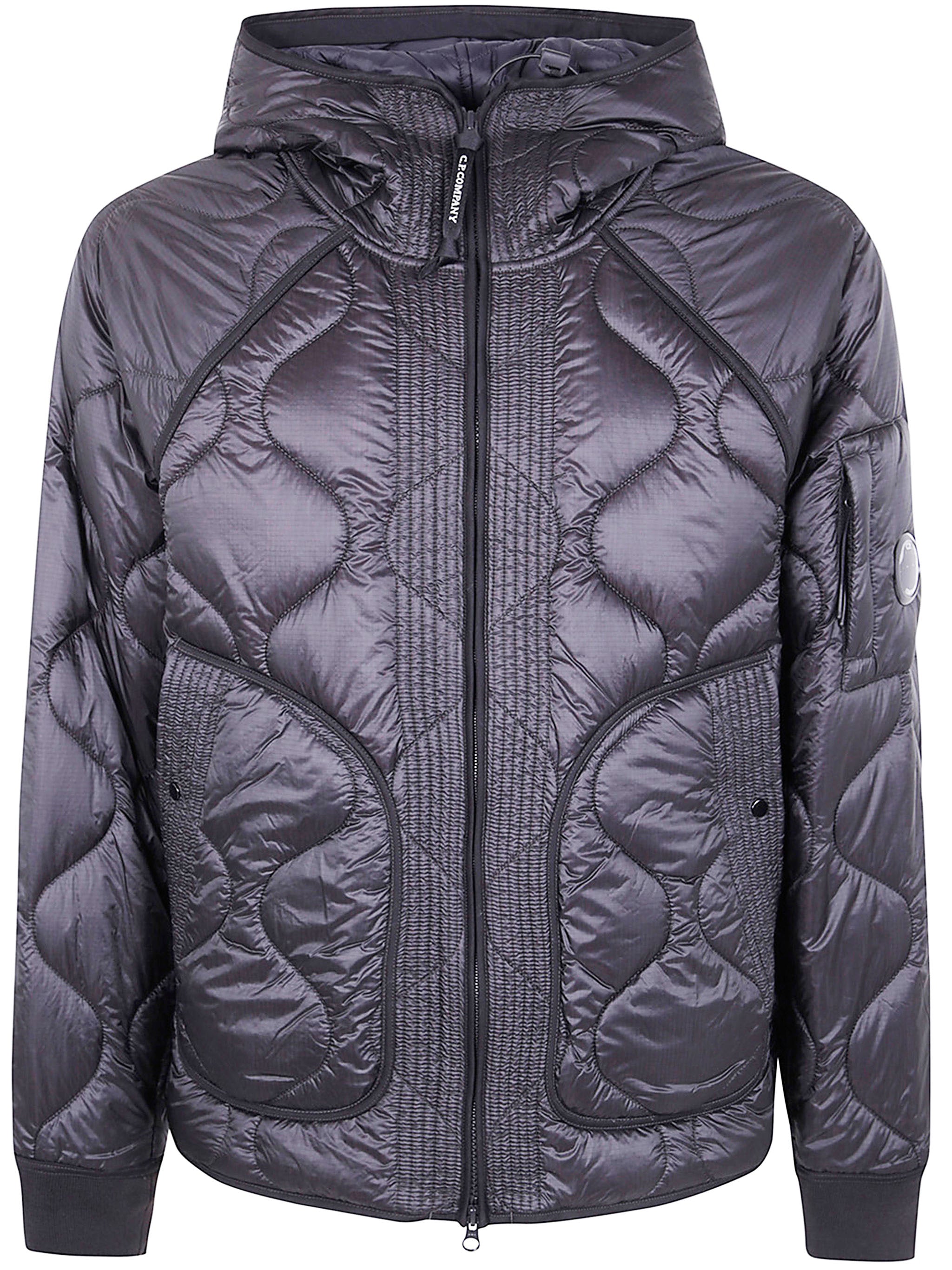 C.P.COMPANY Hooded Quilted Jacket