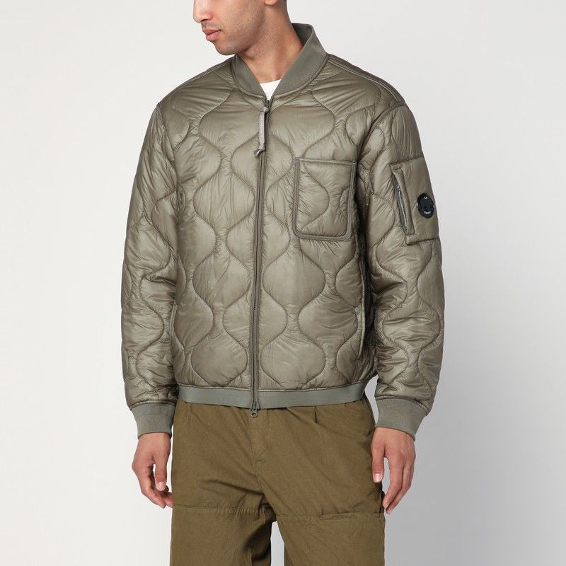 C.P.COMPANY Men's Zip-Up Bomber Jacket