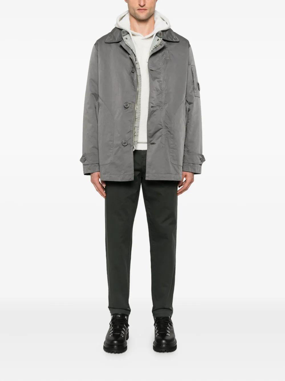 C.P.COMPANY Men's Button Closure Jacket