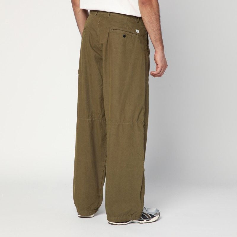 C.P.COMPANY Wide Cotton Trousers for Men - FW25