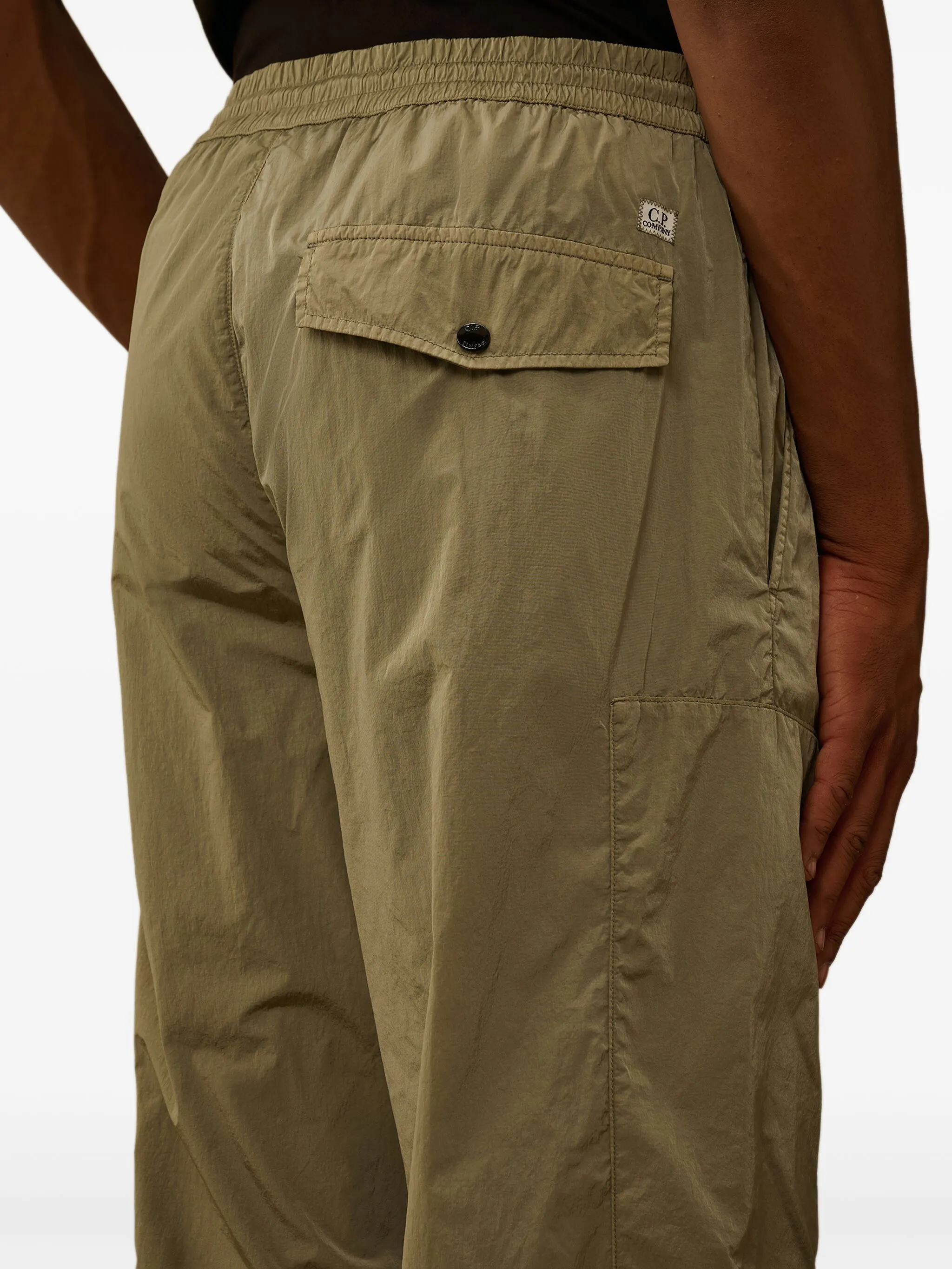 C.P.COMPANY Adjustable Cargo Pants with Chrome Lens - Size 48