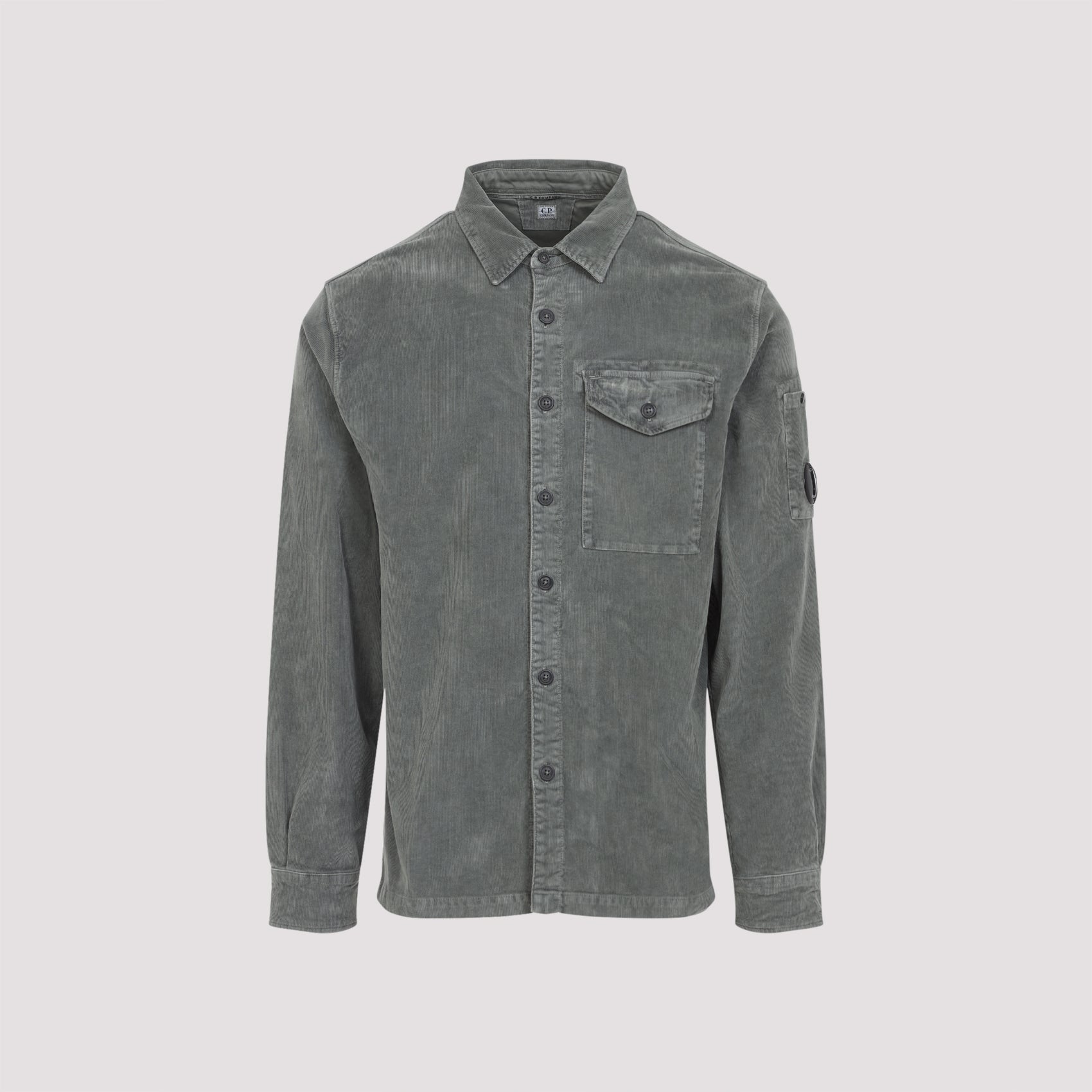 C.P.COMPANY Men's Long Sleeve Corduroy Shirt