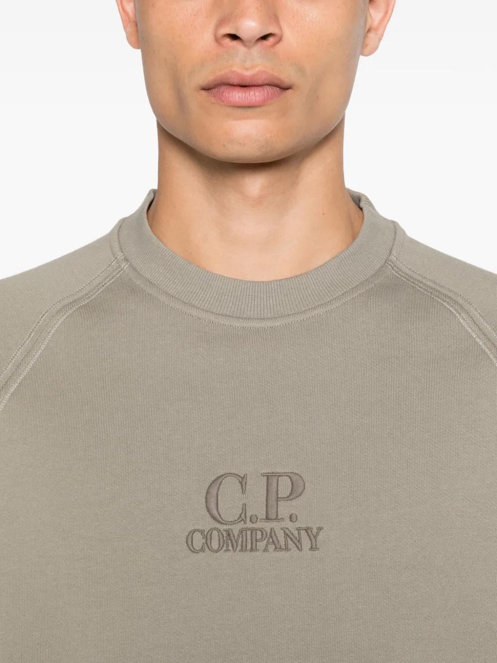 C.P.COMPANY Men's Embroidered Logo Sweatshirt