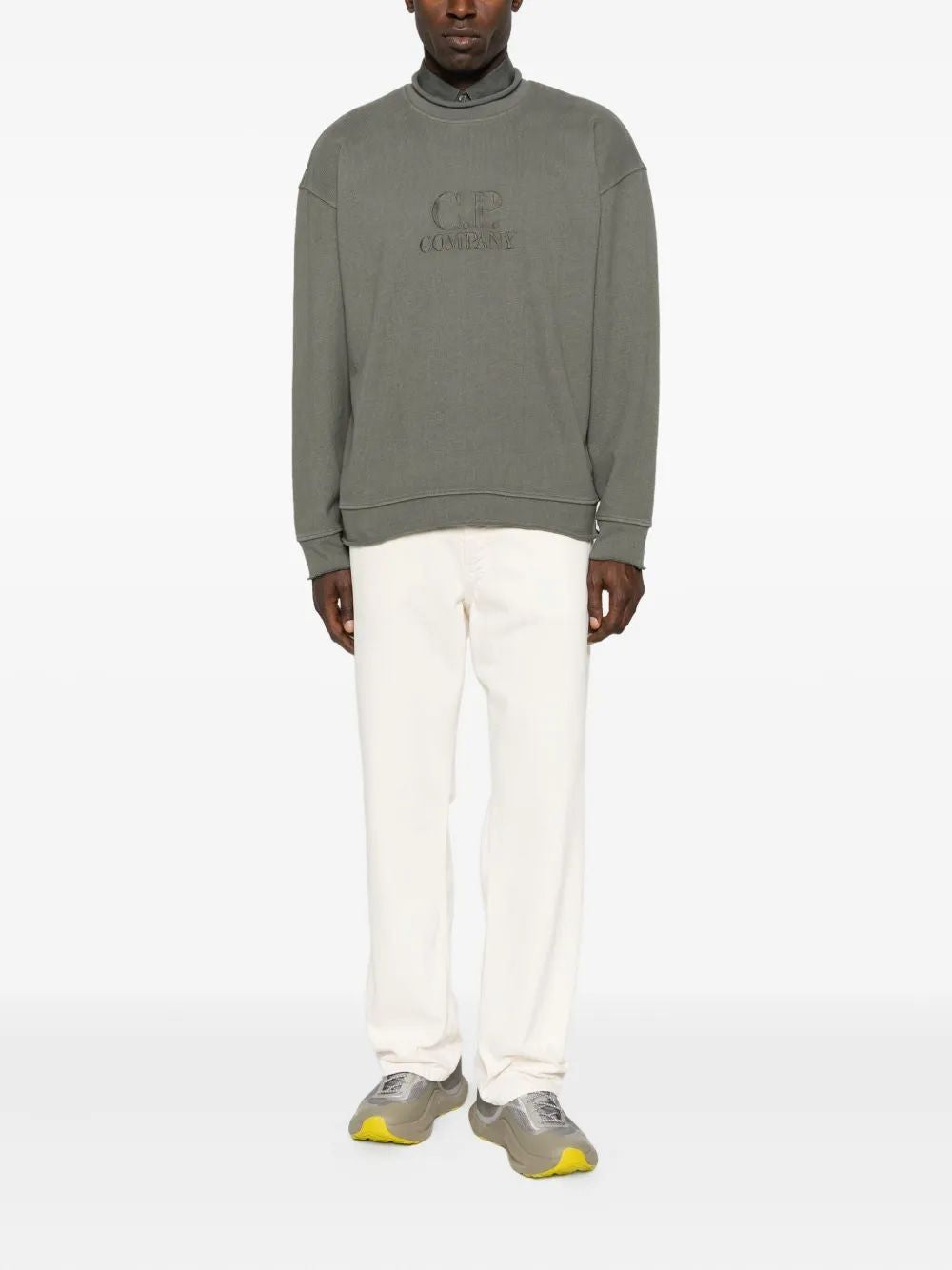 C.P.COMPANY Crew Neck Sweatshirt for Men - FW25 Collection