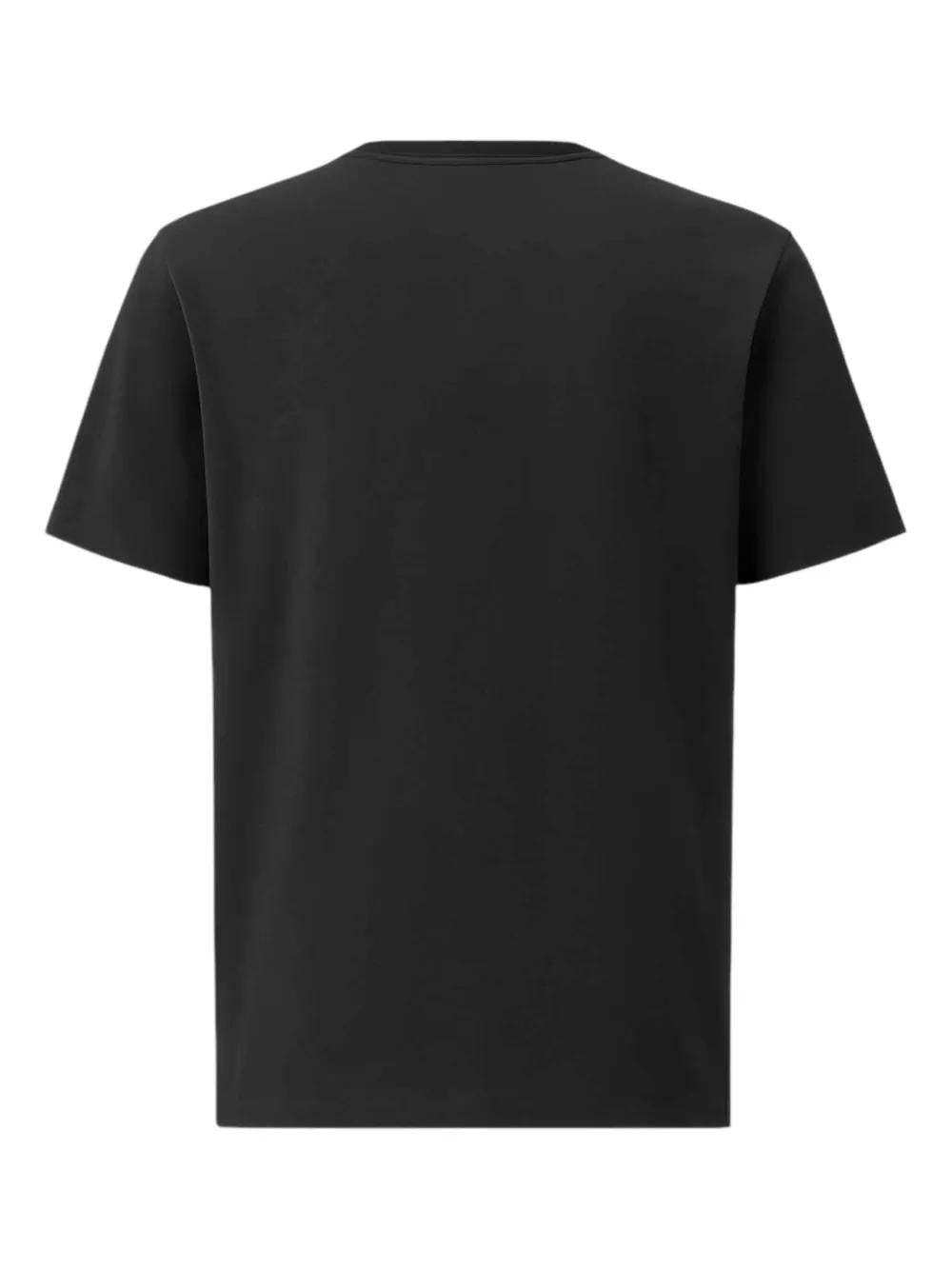 C.P.COMPANY Short-Sleeve T-Shirt with Embroidered Logo