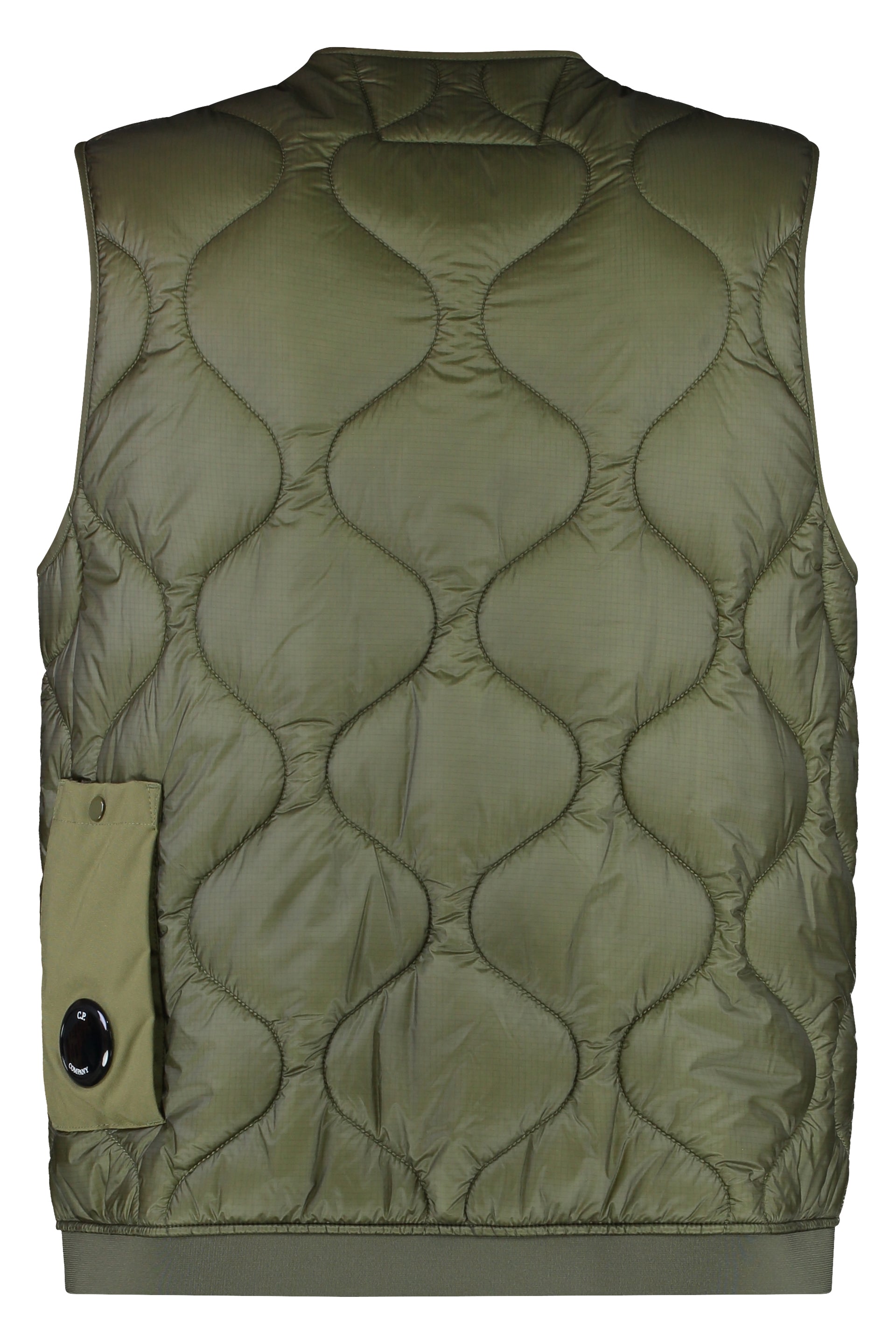 C.P.COMPANY Full Zip Down Vest for Men