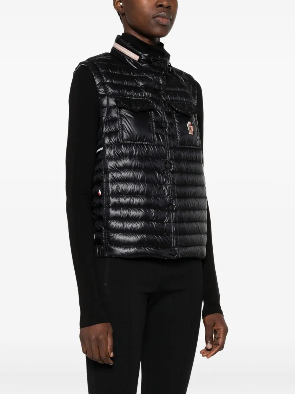MONCLER GRENOBLE Regular Fit Logo Vest for Women